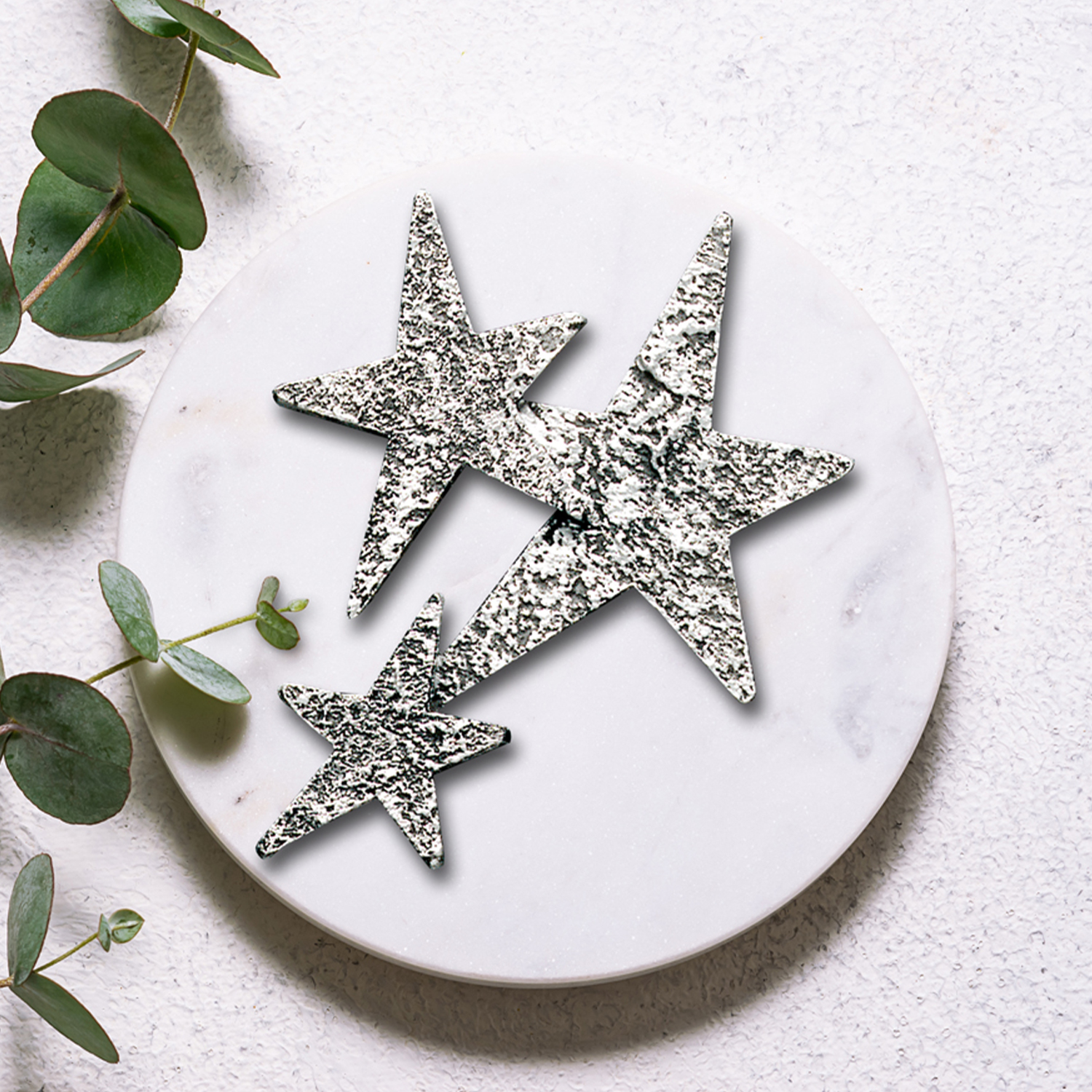 Star Cluster Pewter Accent 4