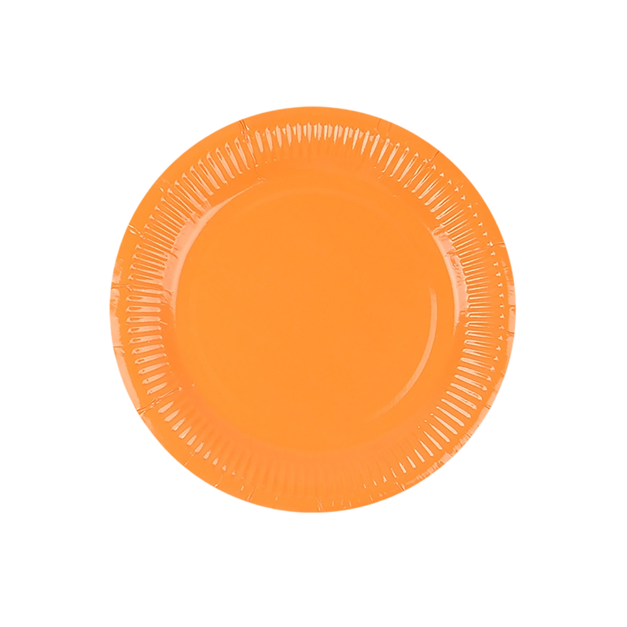 Paper Plate Disposable Round Design Colorful Pattern 7" Diameter 11
