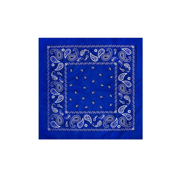 Classic Cotton Bandanas - Royal Blue 2