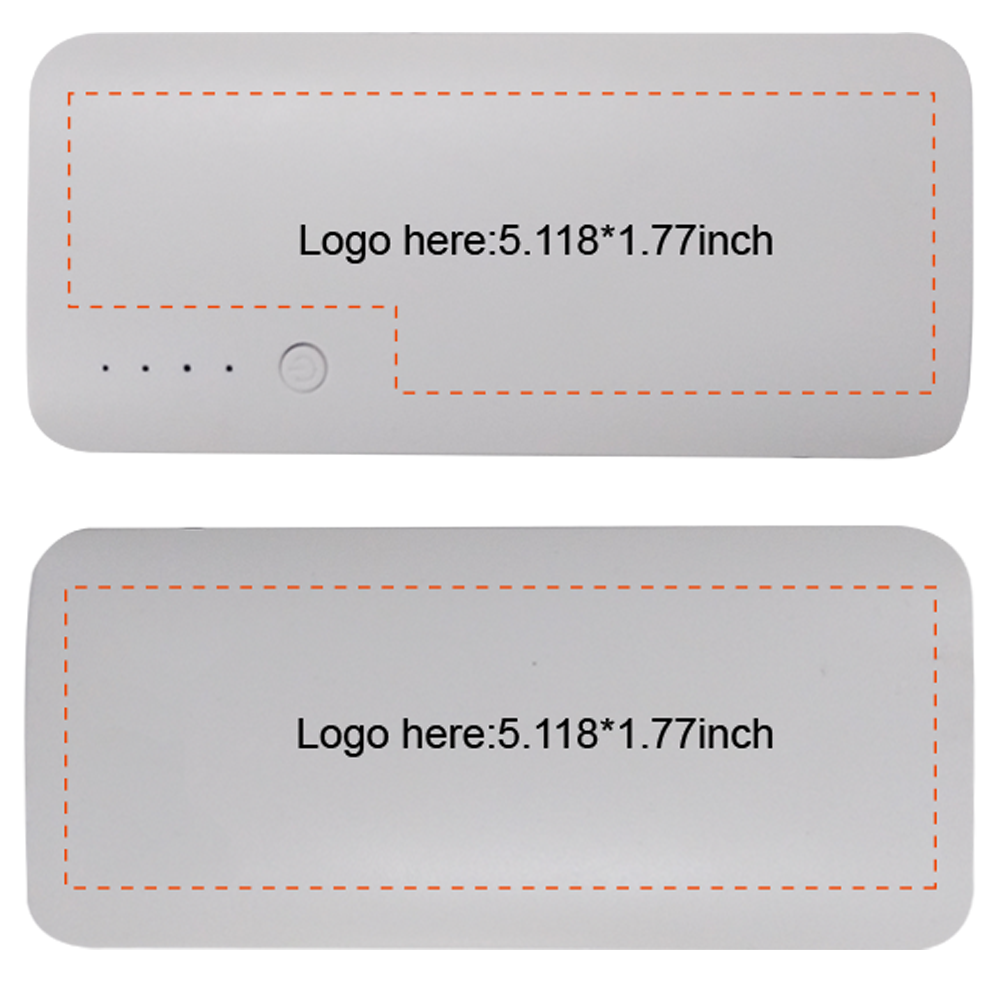 Lehigh 10000mAh Power Bank with LED Flashlight