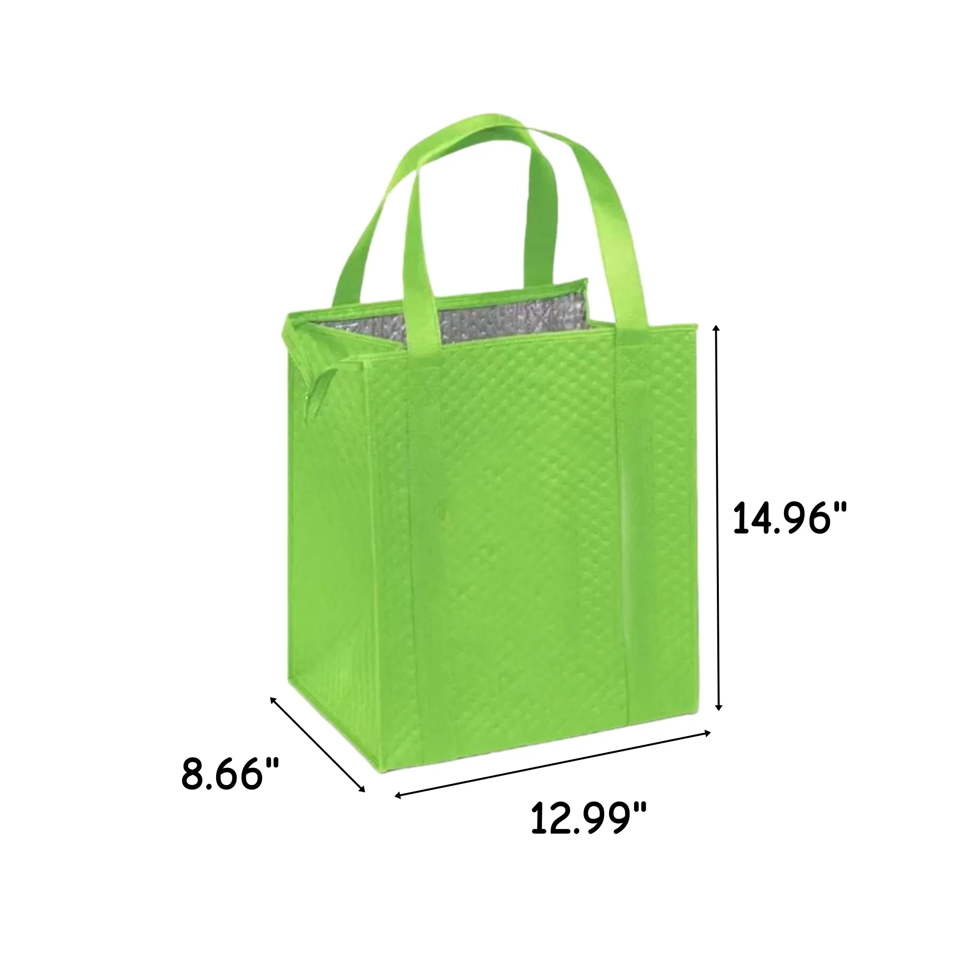 Non Woven Insulated Bag With Aluminum Foil Lining 3
