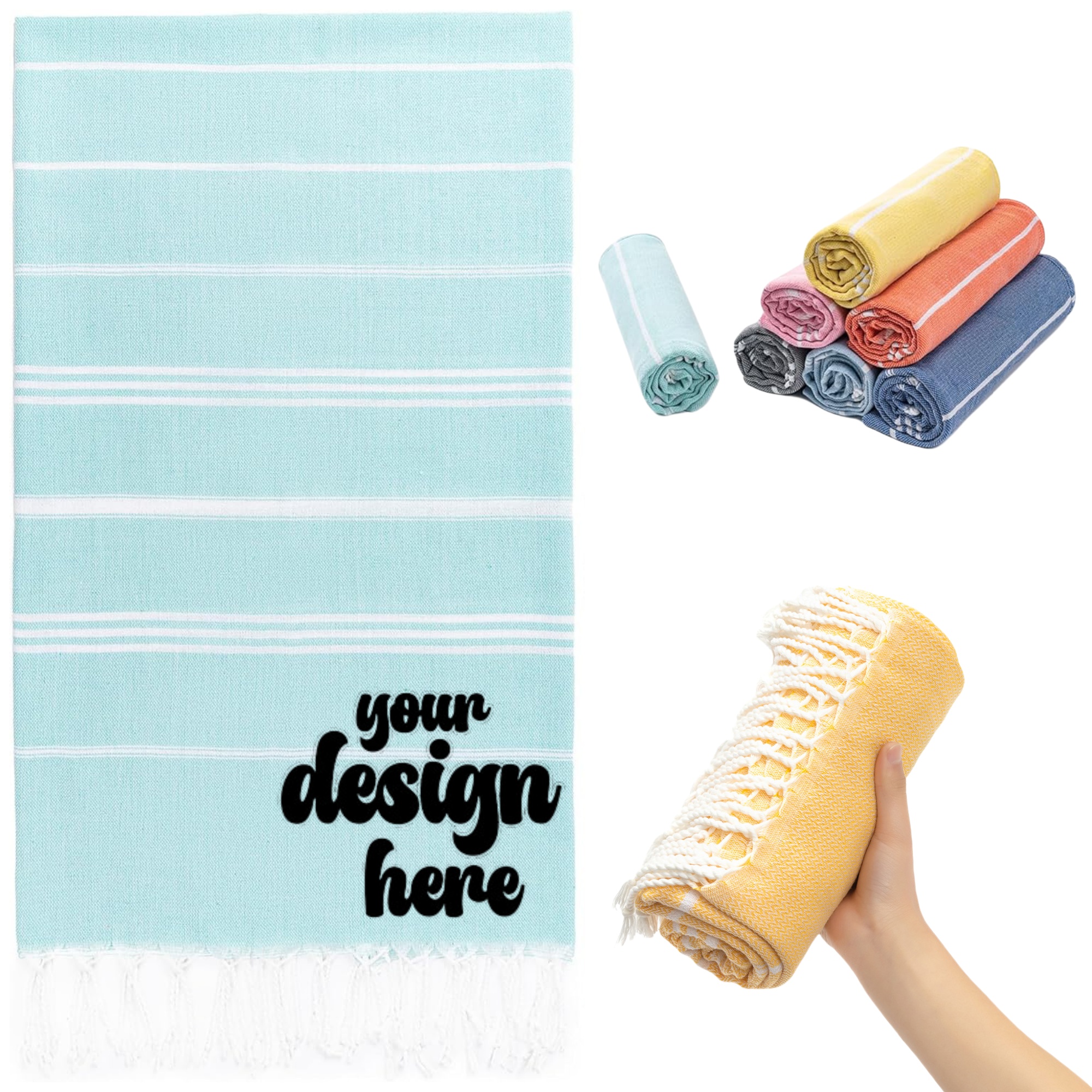 Tassels Beach Towel 15