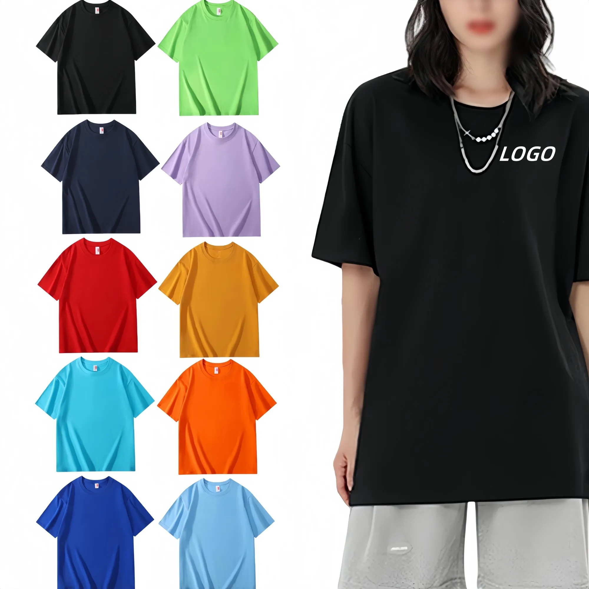 0.49-pound 100% pure cotton T-shirt