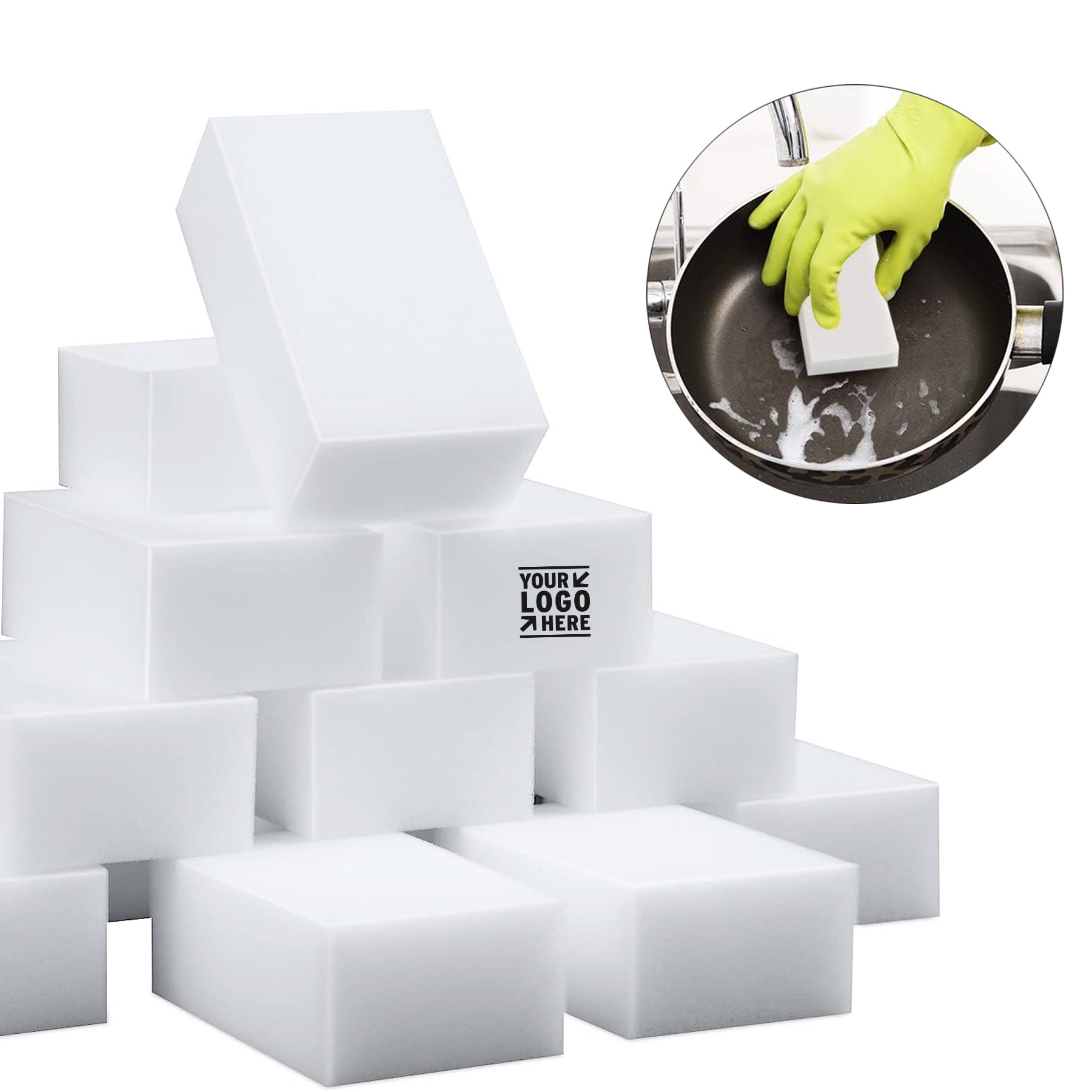 10 Pack Extra Thick Melamine Sponges 2