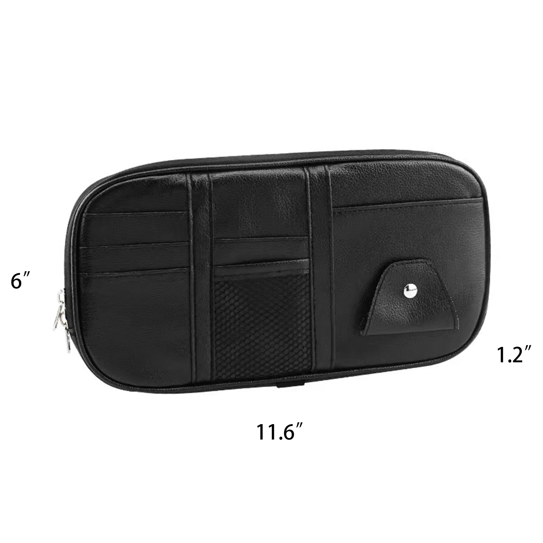 Net Zipper Car Sun Visor Organizer 2