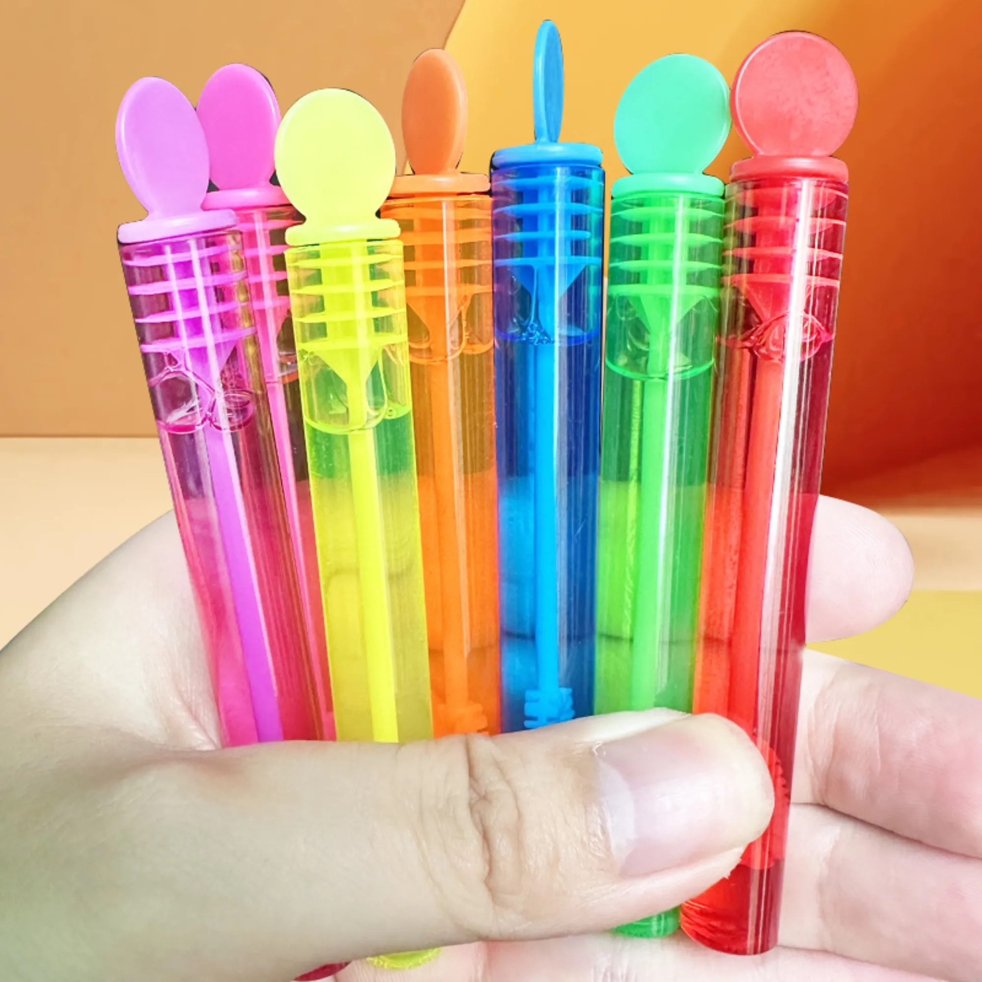 Empty Colorful Bubble Wands Assortment Party Concert 1