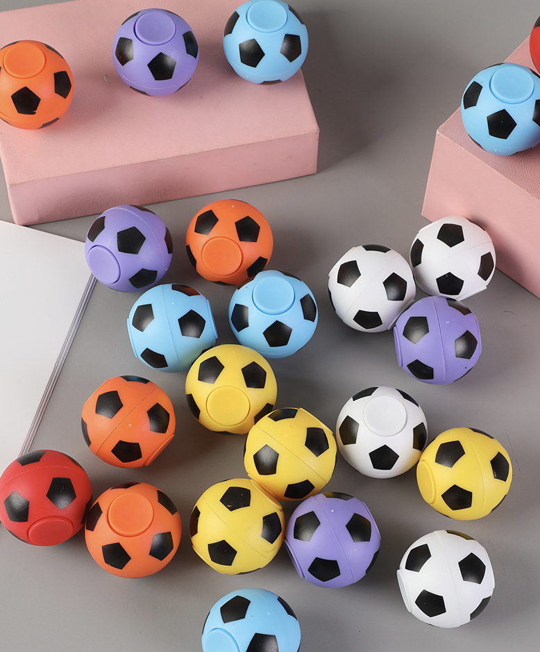 Mini Fidget Spinners Soccer Ball Toys for Kids 6