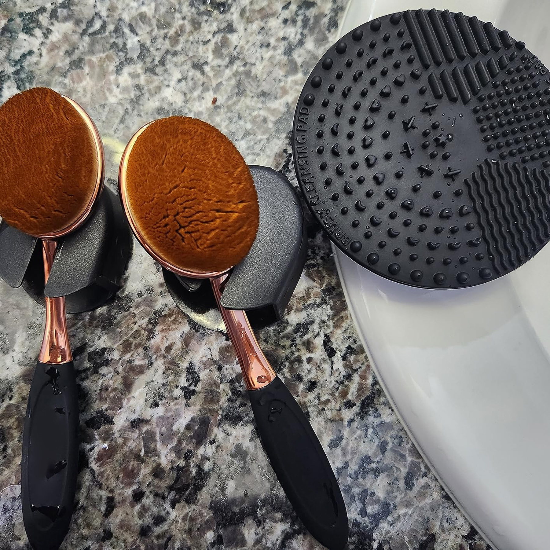 Silicone Sunscreen Applicator Brush Set