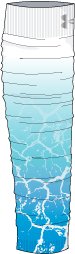 Men's UA Scrunch LE Calf Sleeves  2