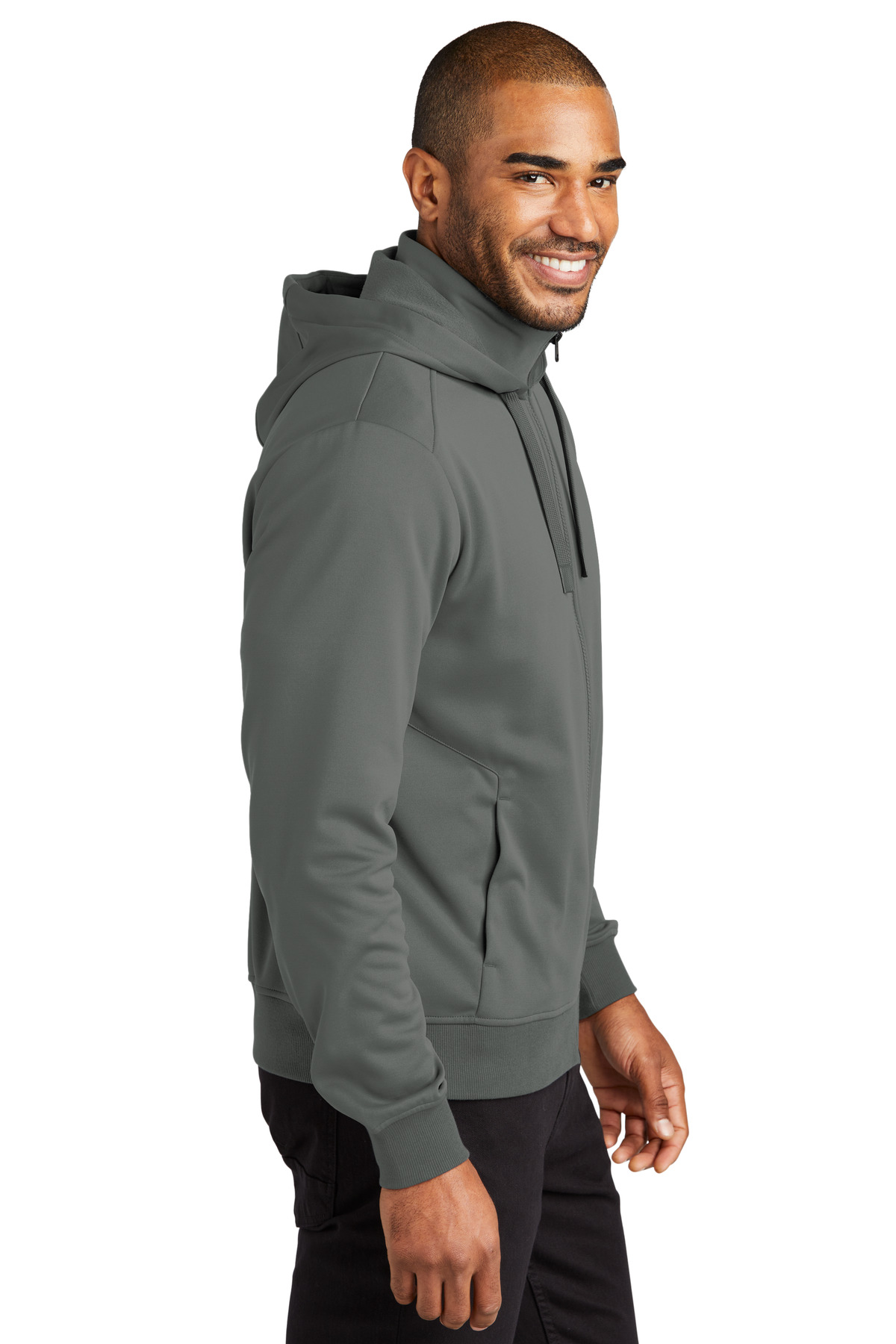 Port Authority Smooth Fleece Hooded Jacket F814 25