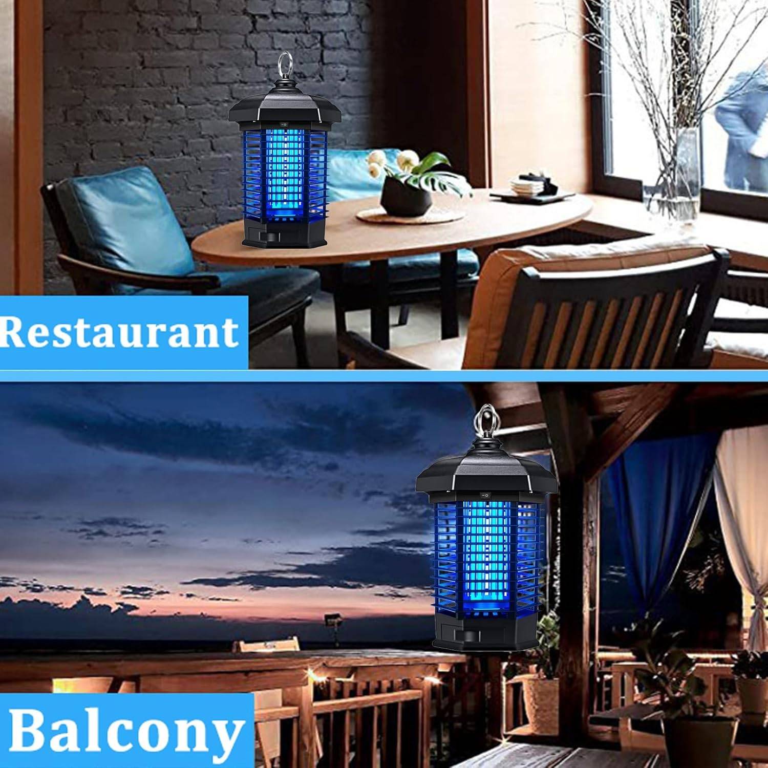 Outdoor Electric Bug Zapper Light 6