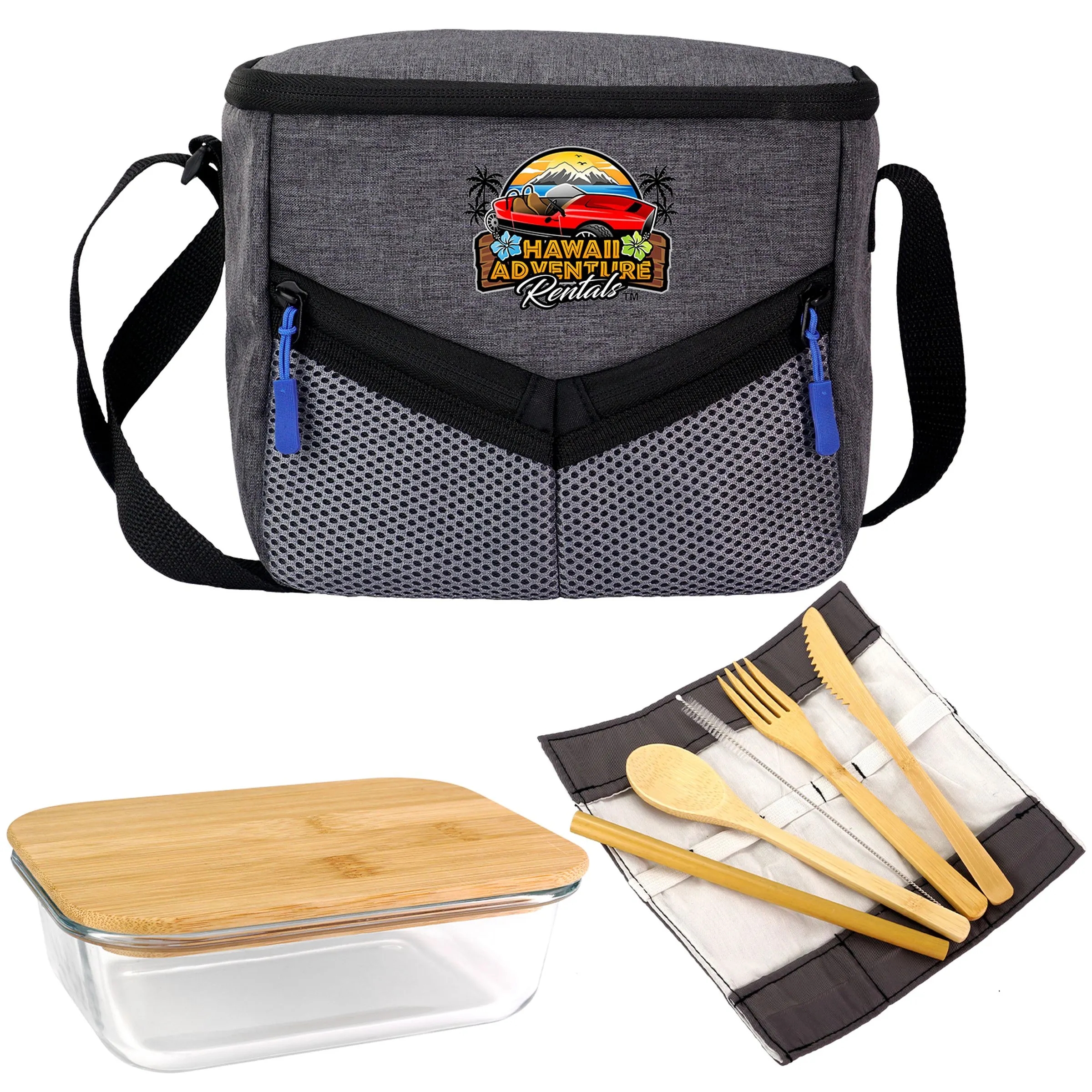 Victory Lunch Cooler Bamboo Set 30