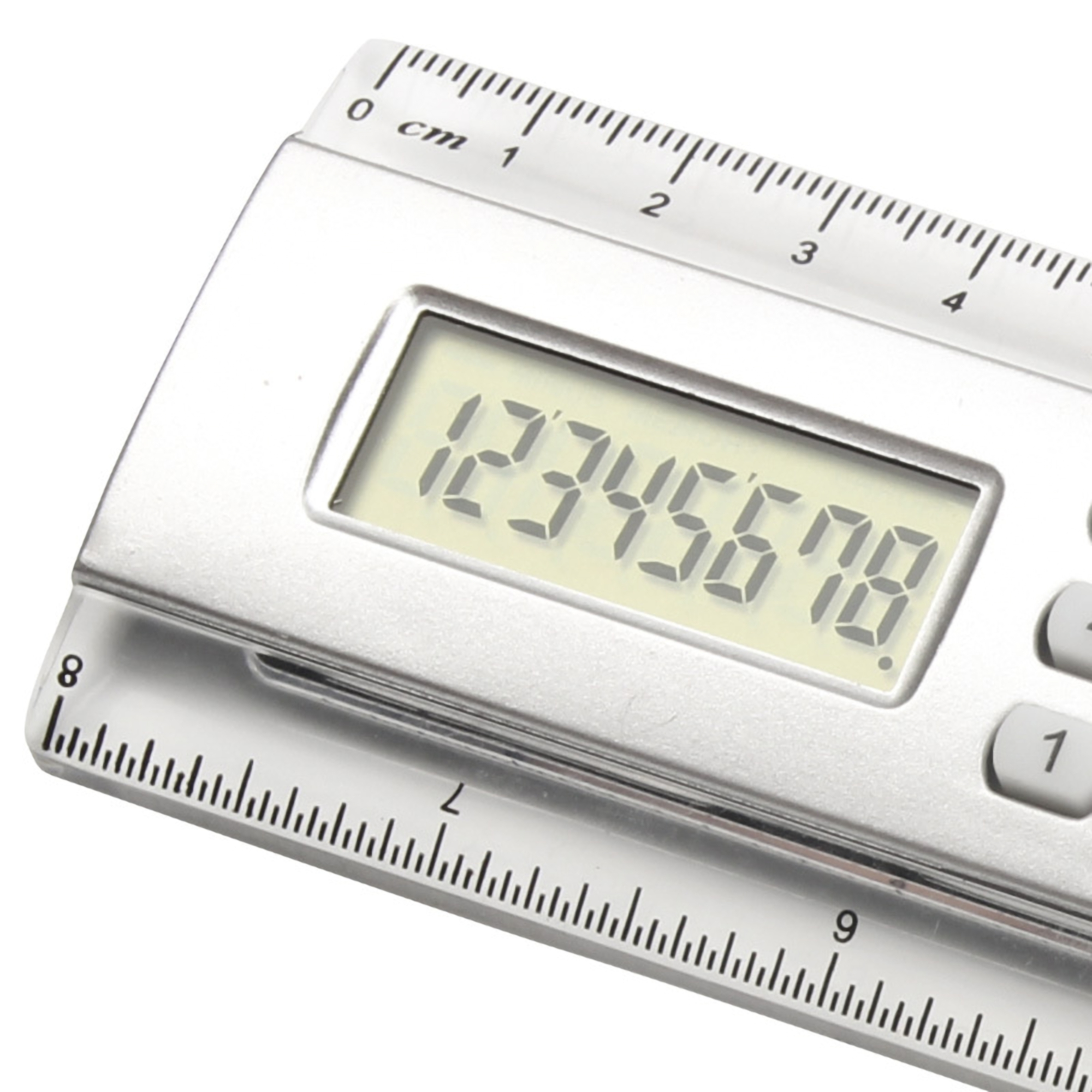 2-in-1 Plastic Ruler Calculator 5