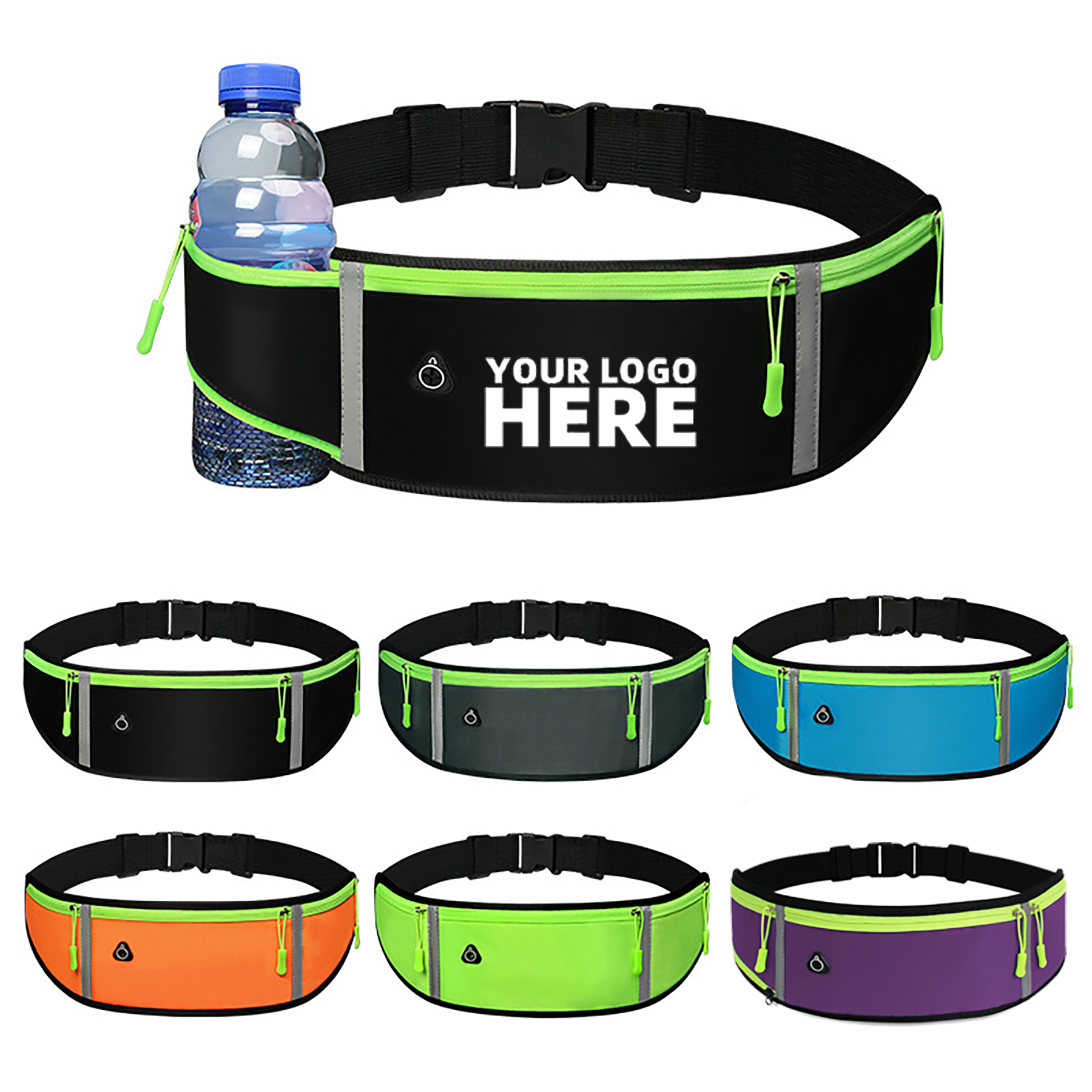 Running Belt With Bottle Holder 2