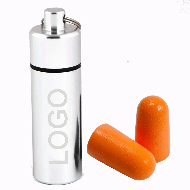 Foam Earplugs in Metal Container 6