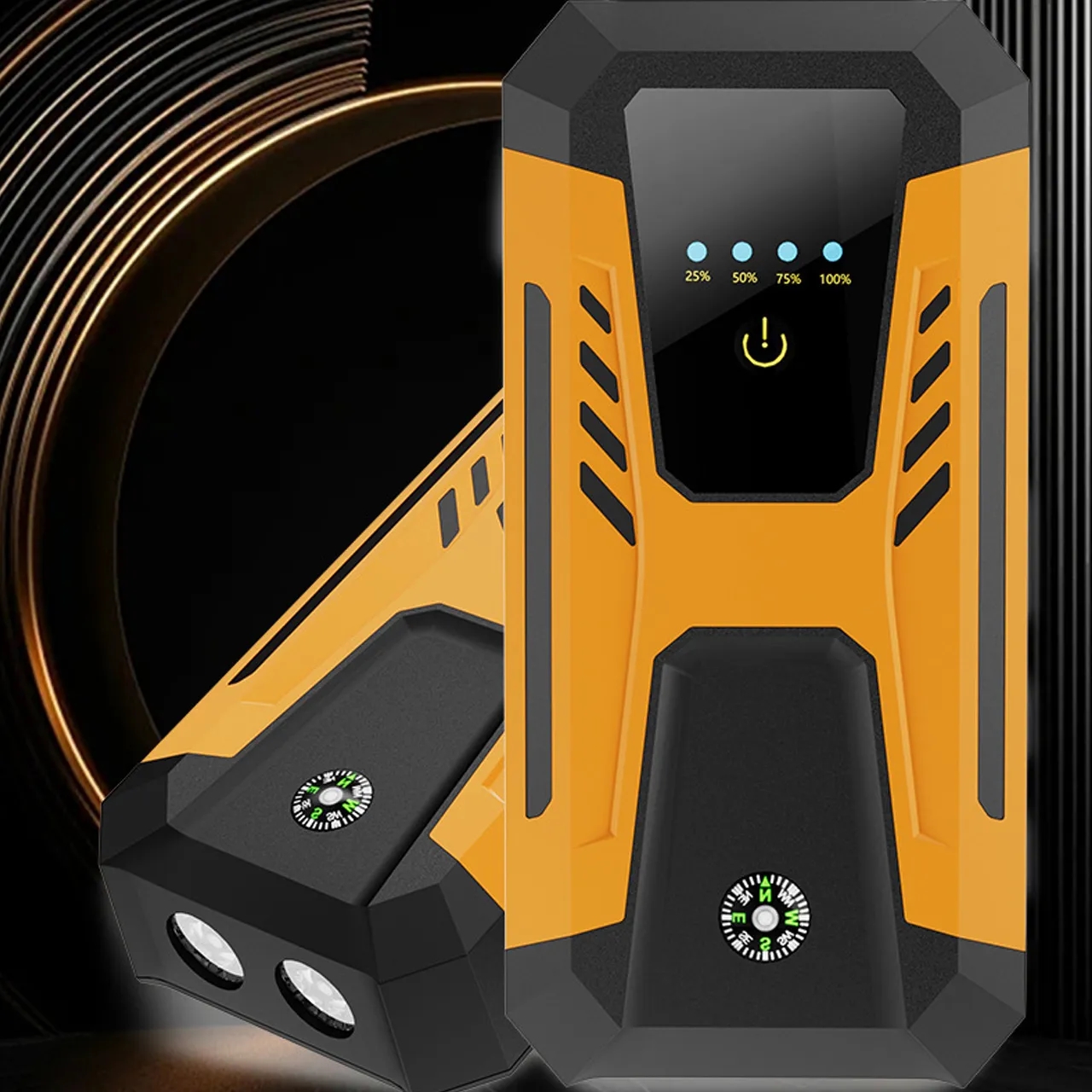 Peak 1000A 12V Portable Car Battery Booster Jump Starter 6