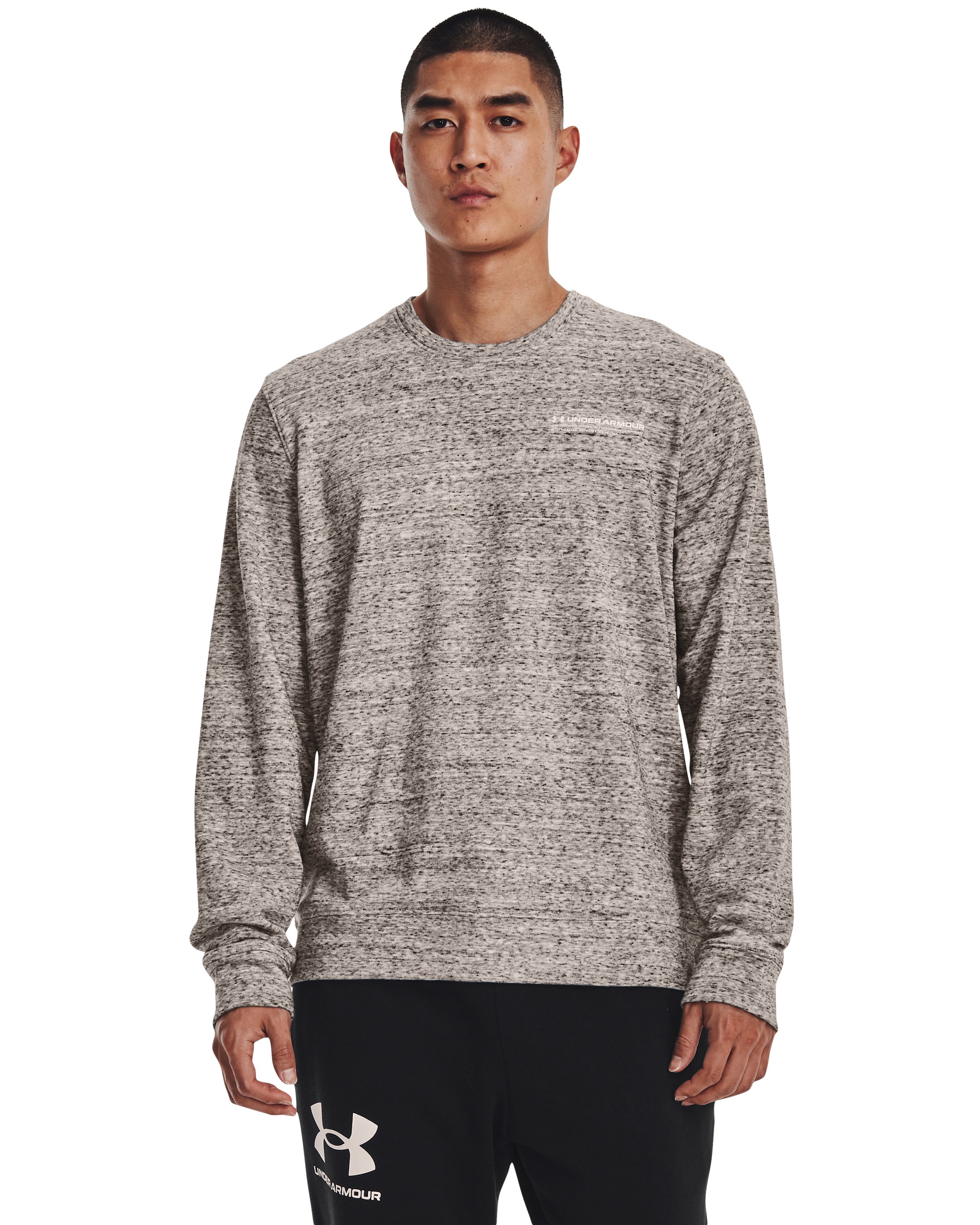 UA Rival Terry Logo Men's Crew 2