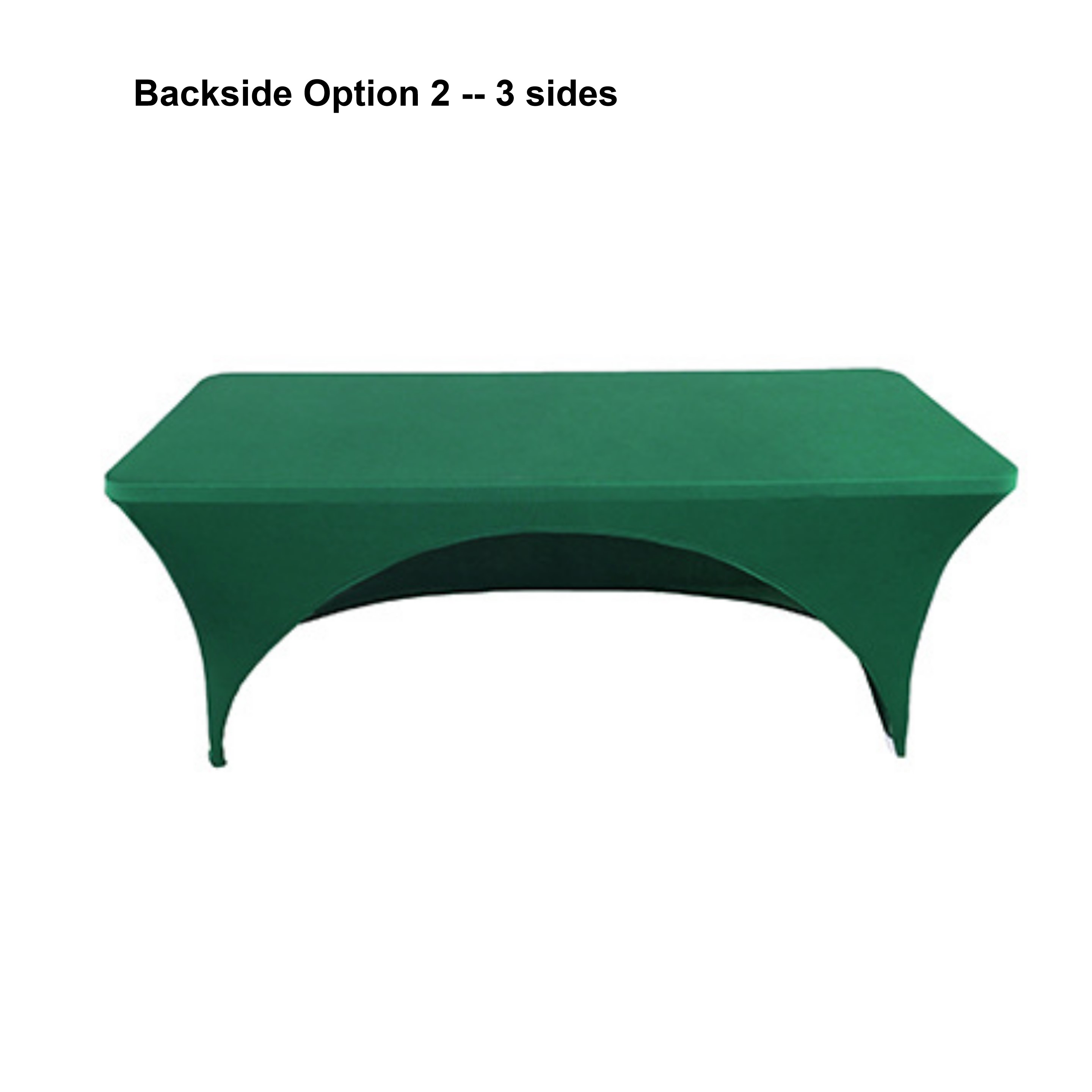 6' Premium Full Color Stretch Table Cover 5