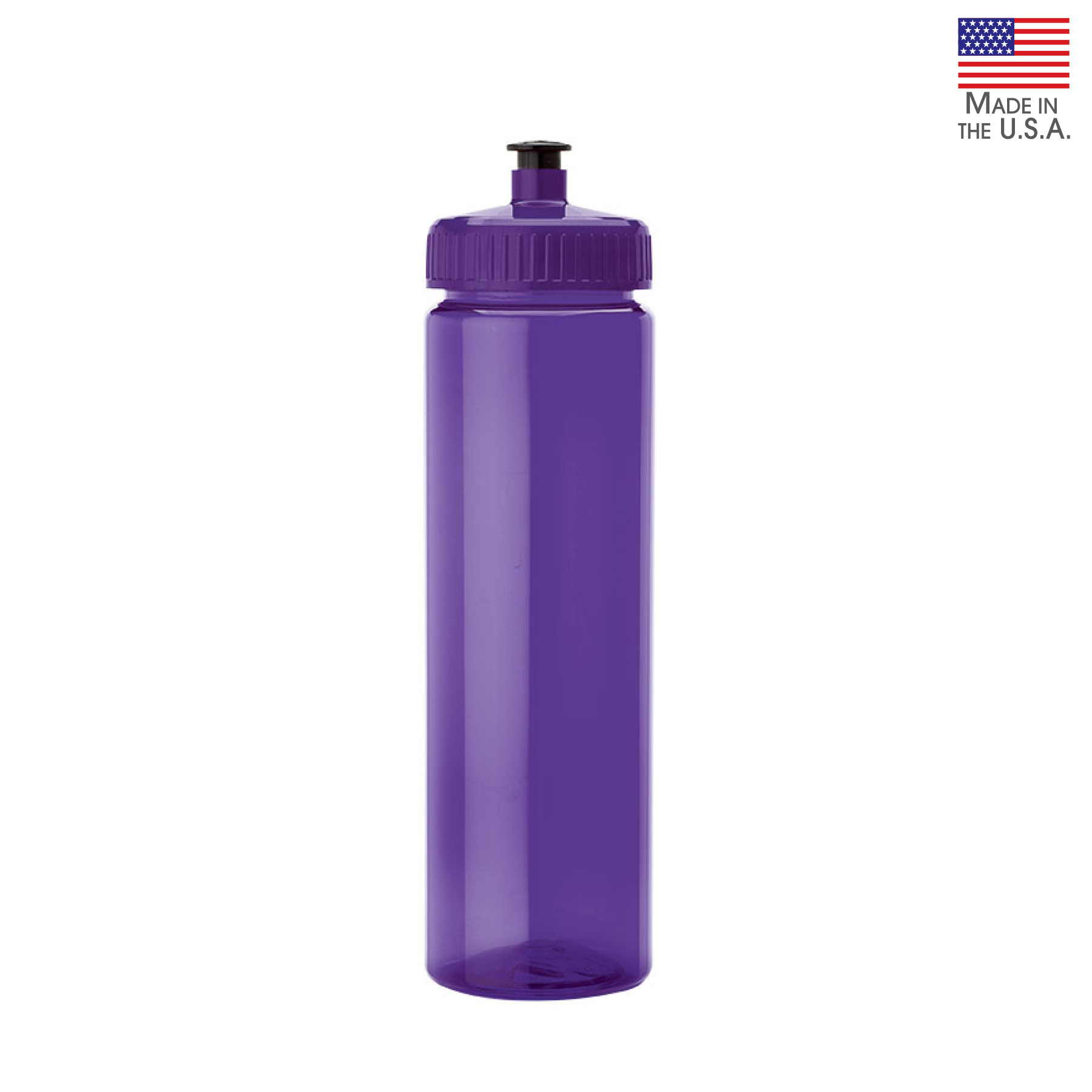 Newport 25 oz. PET Bottle with Pull Spout Lid 1