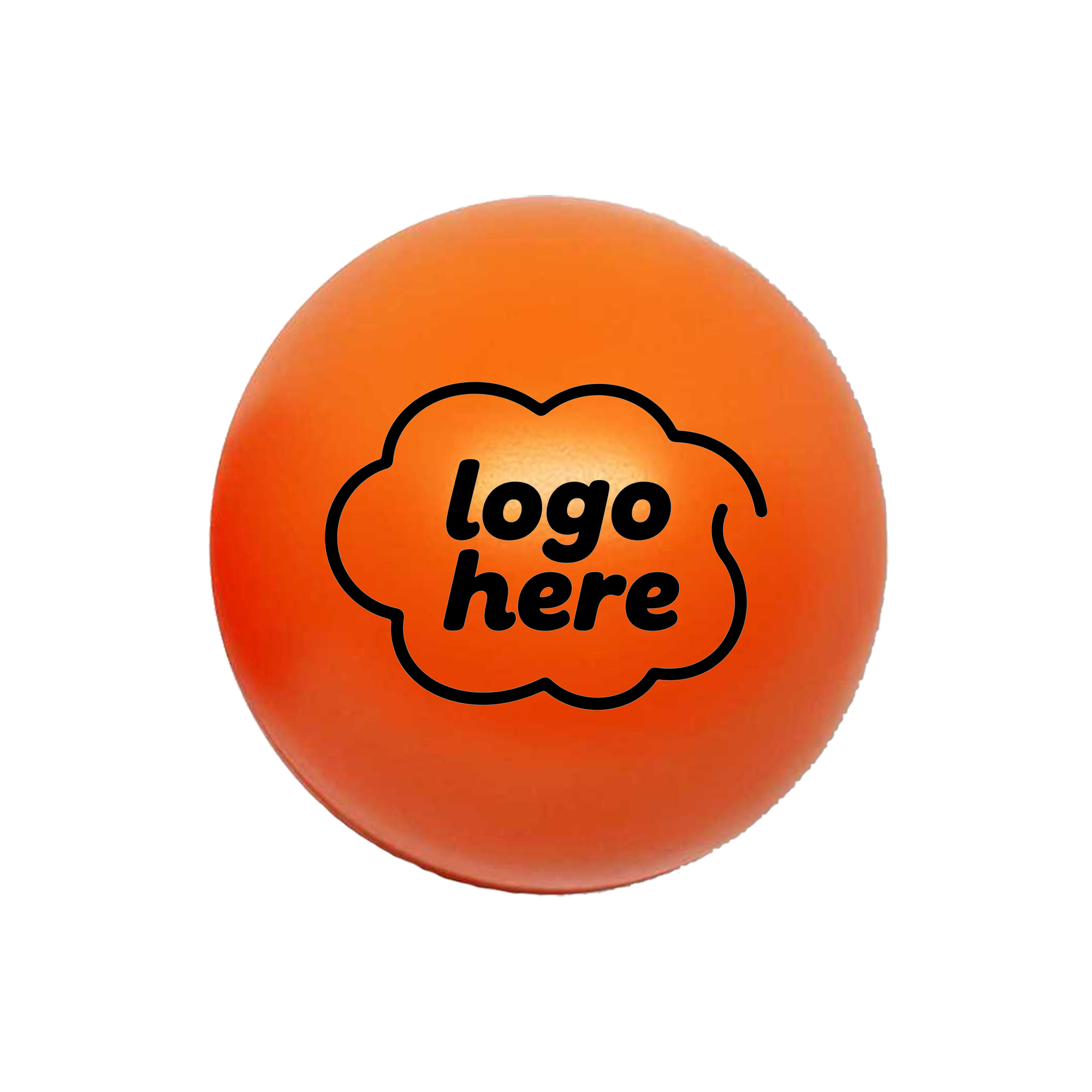 Custom Logo Round Stress Relief Ball 2