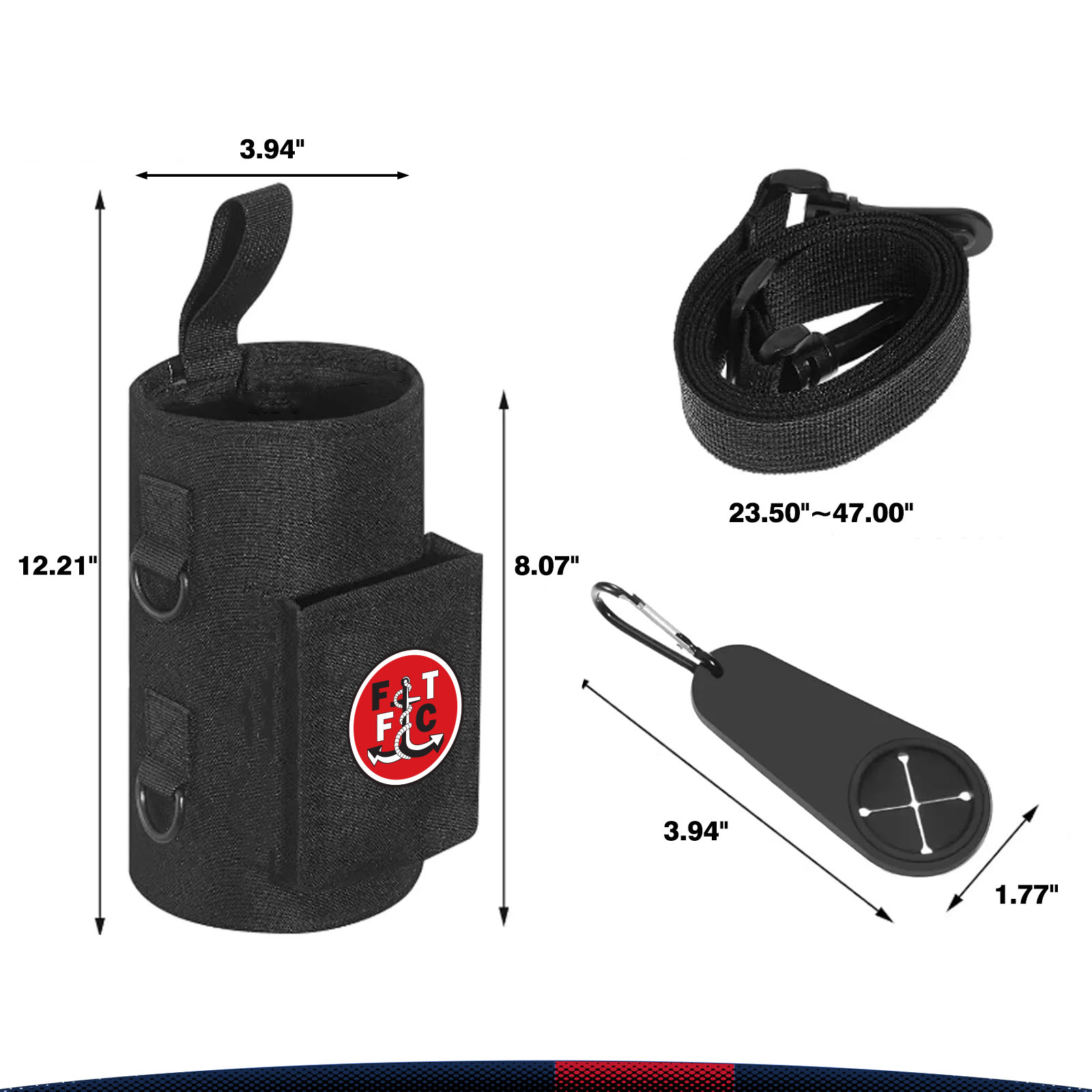 Trenvo Magnetic Gym Bottle Carrier 2
