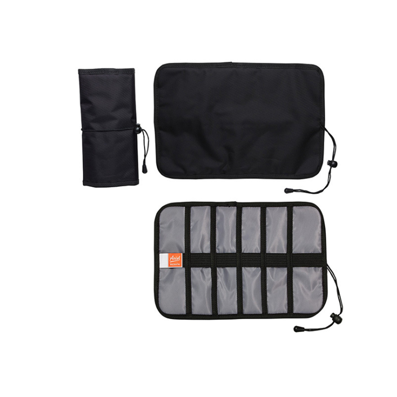 Neoprene Roll-Up Tech Organizer 4