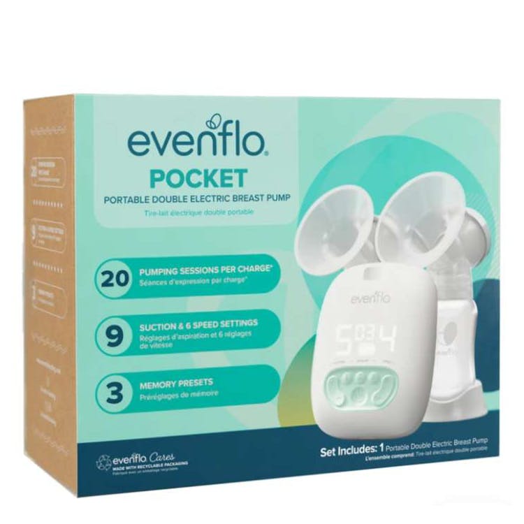 Pocket Portable Double Electric Breast Pump 1