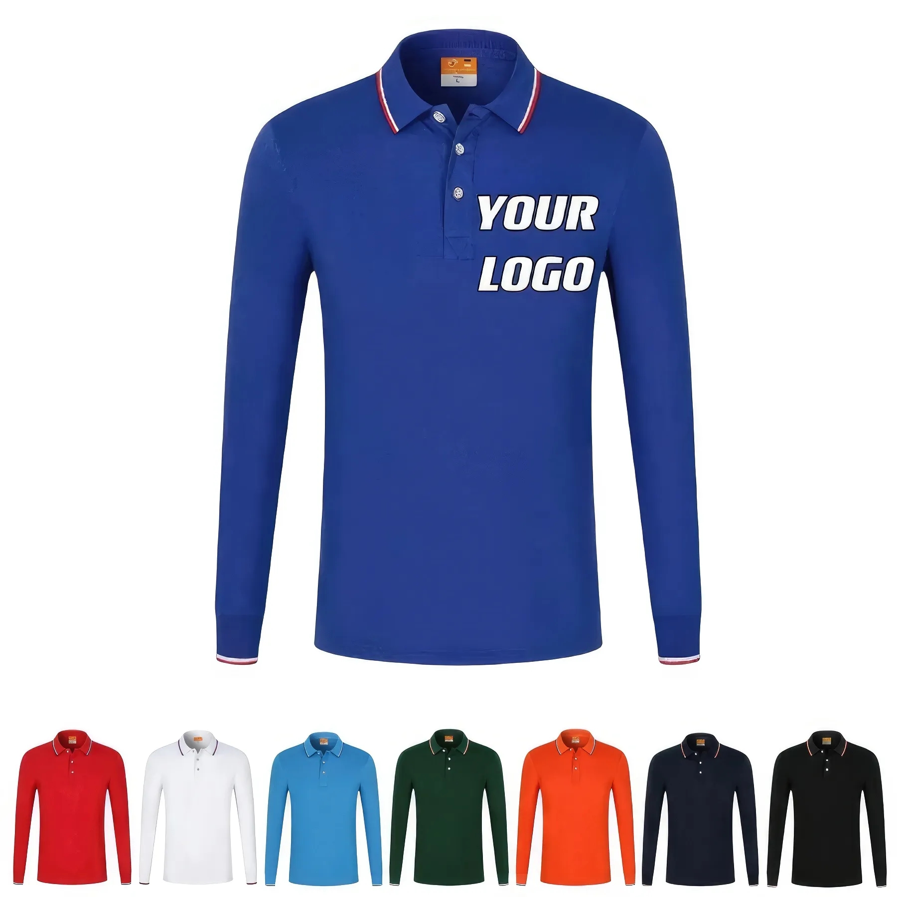 Advertising Long-Sleeve Sweatshirt Tops 2
