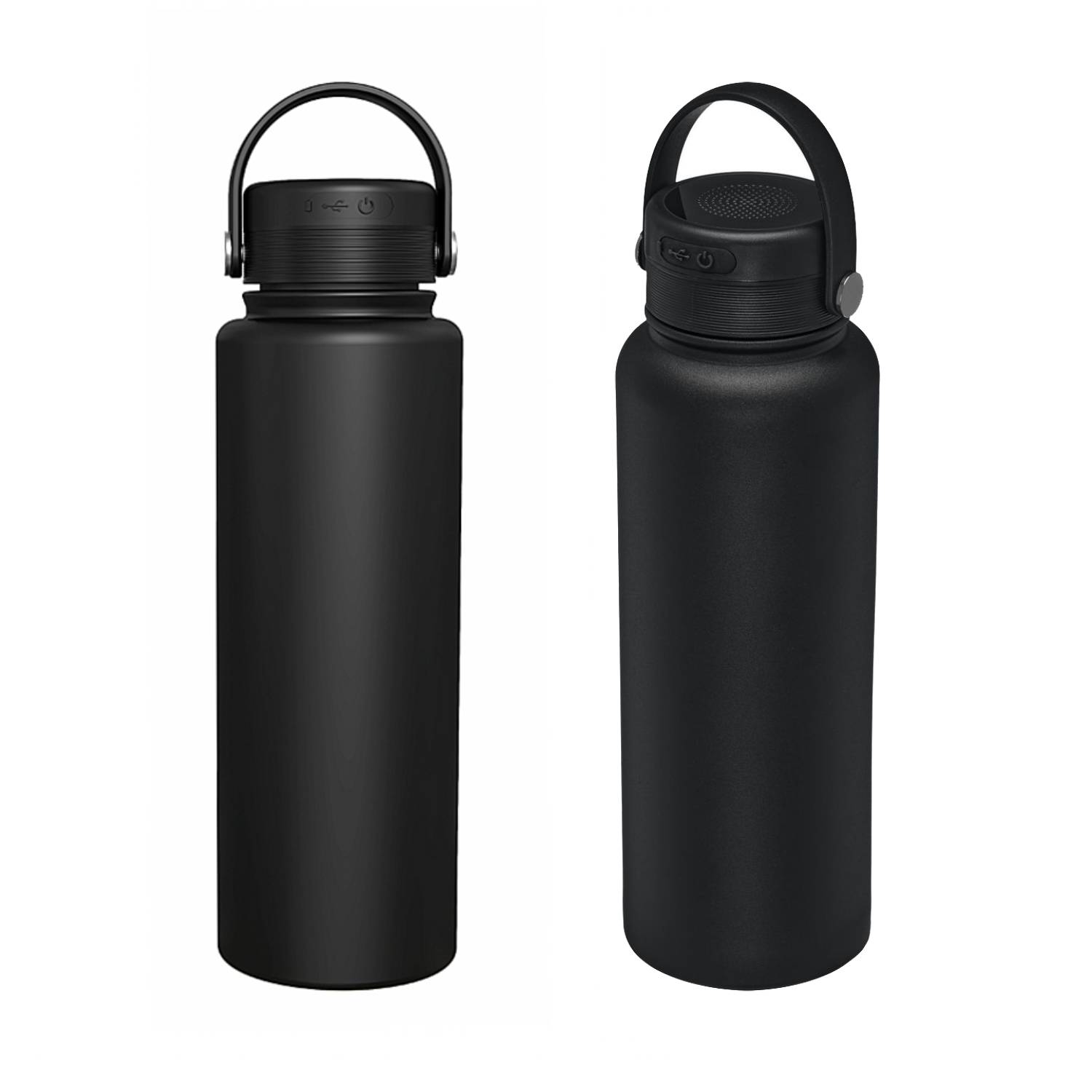 Double Wall Wireless Bluetooth Bottle, 40 oz., custom water bottle with logo imprint 7