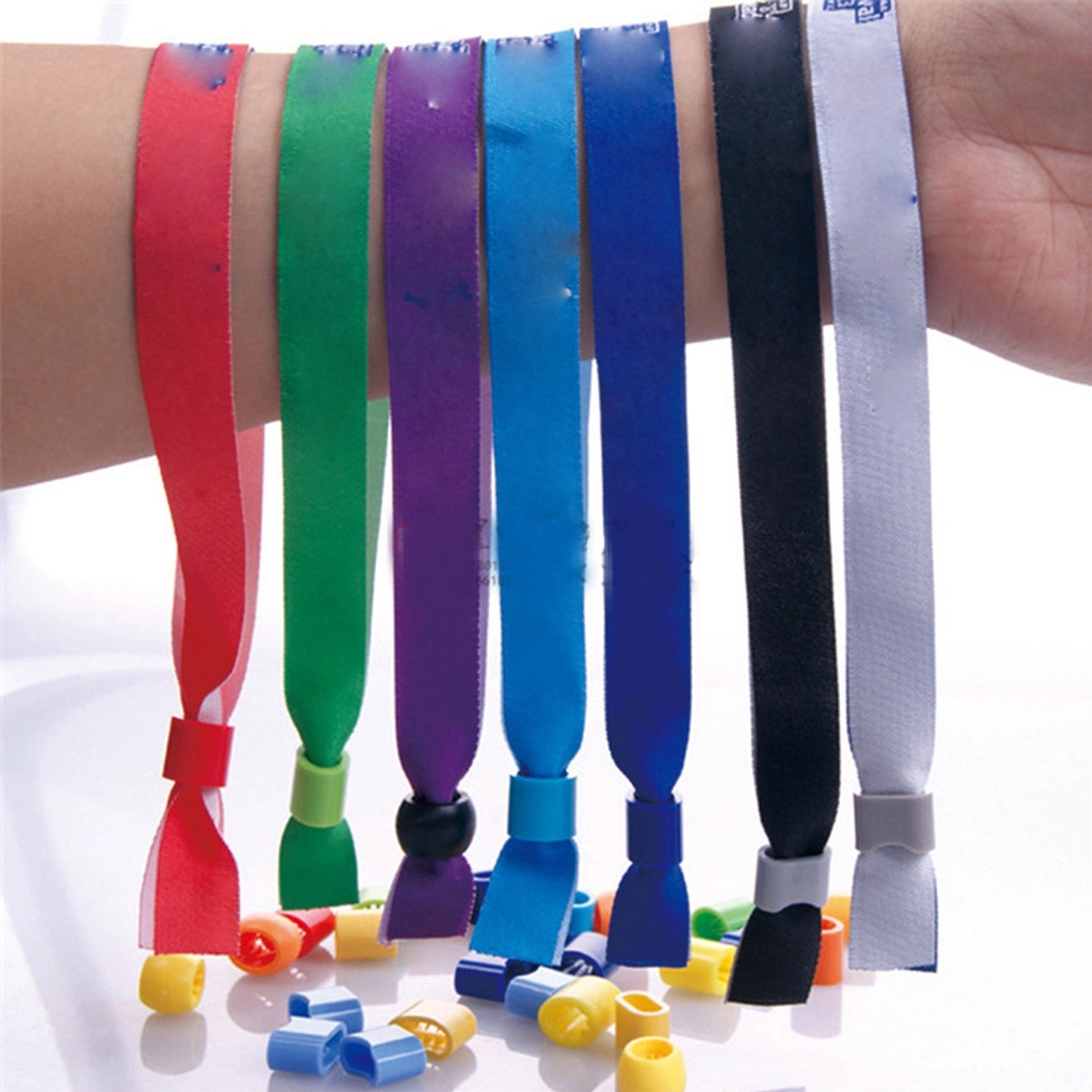 Custom stylish Printed Cloth Wristbands 1