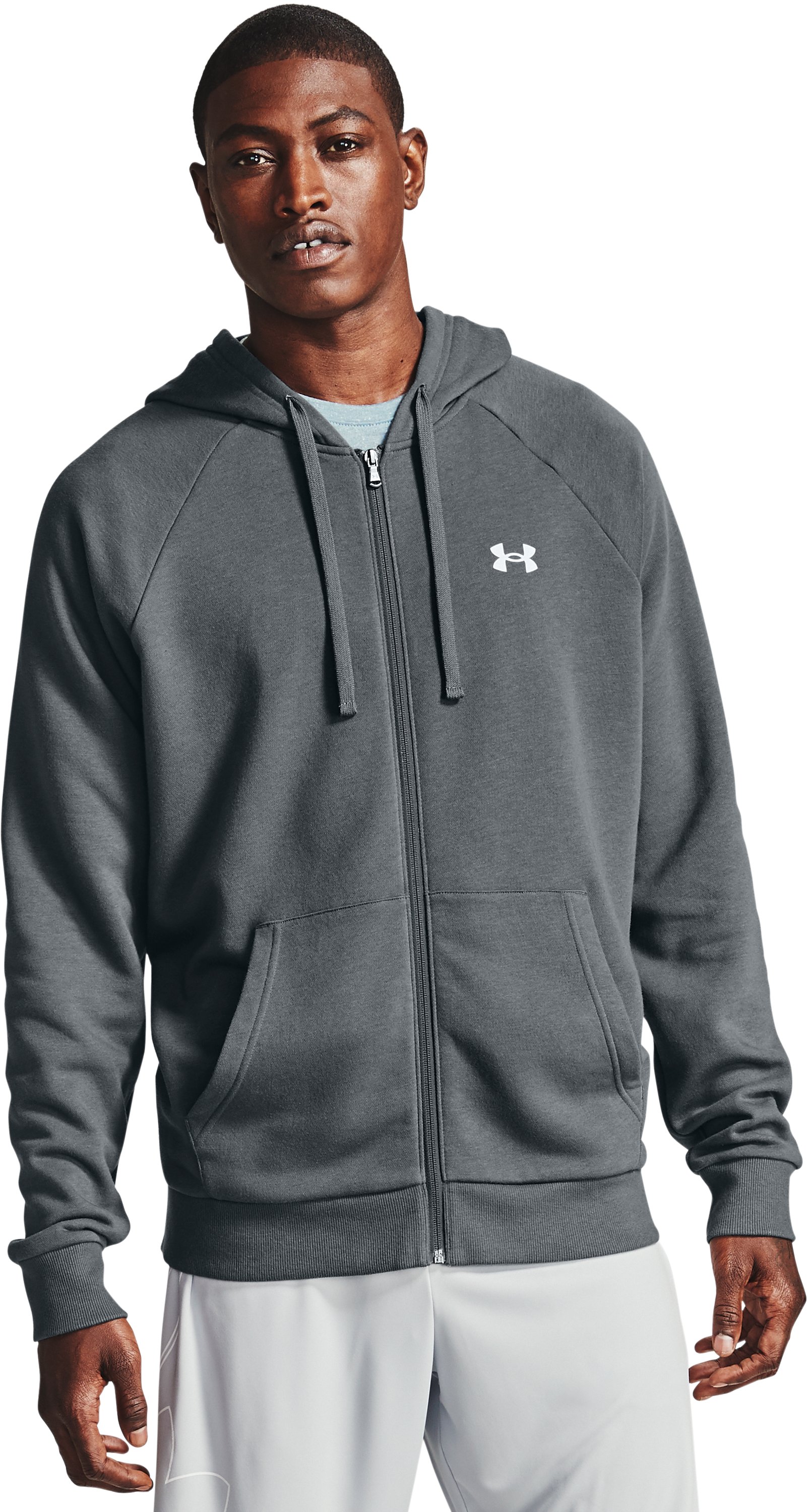 UA Rival Cotton Men's Full Zip Hoodie 2