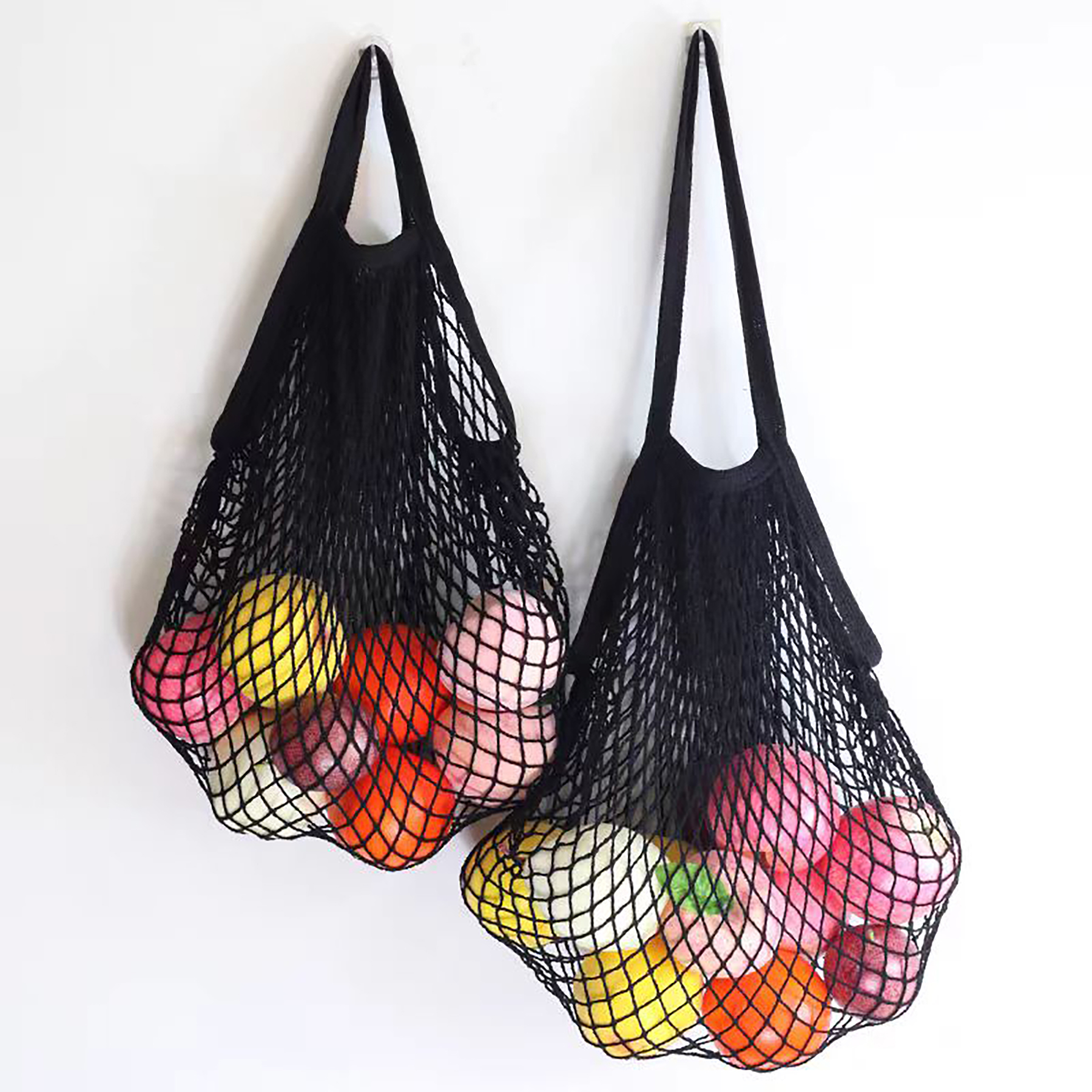 Reusable Mesh Washable Cotton Rope Shopping Bag 2
