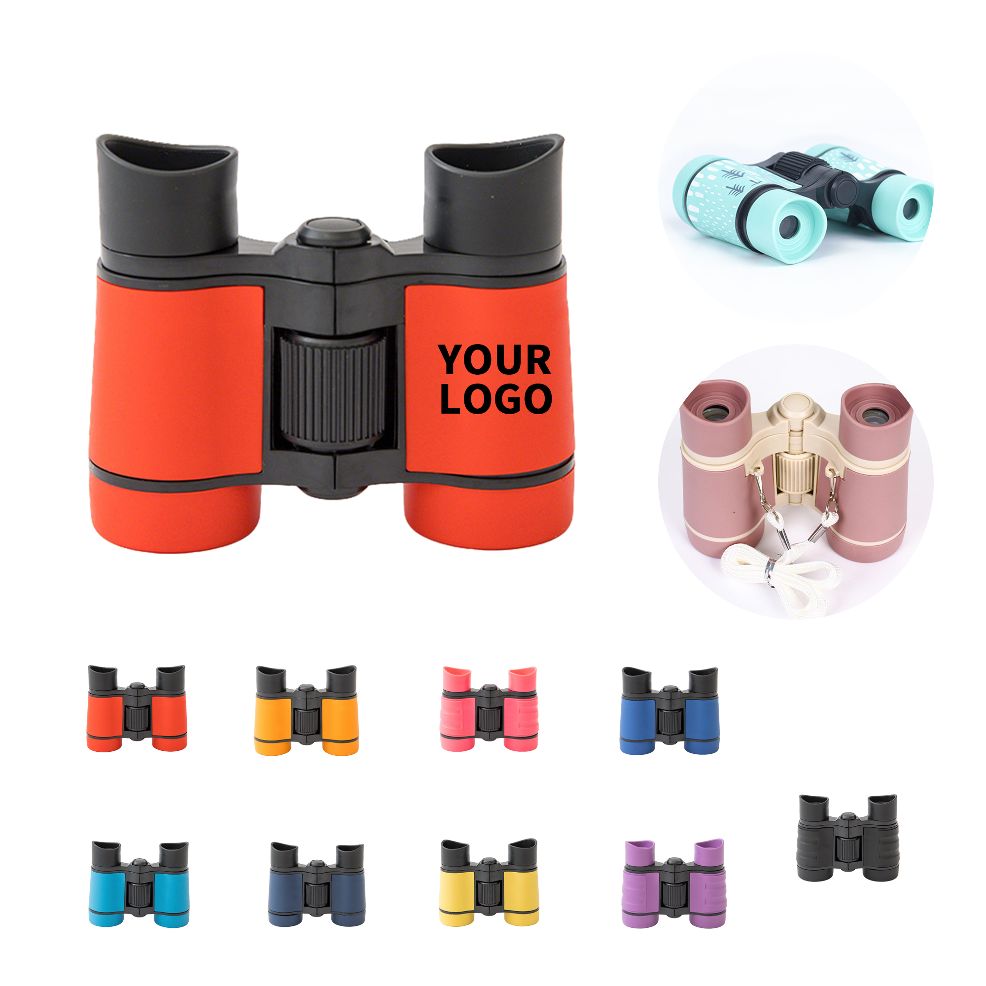 4×30 Youth Exploration Binocular With Non Slip Grip 6