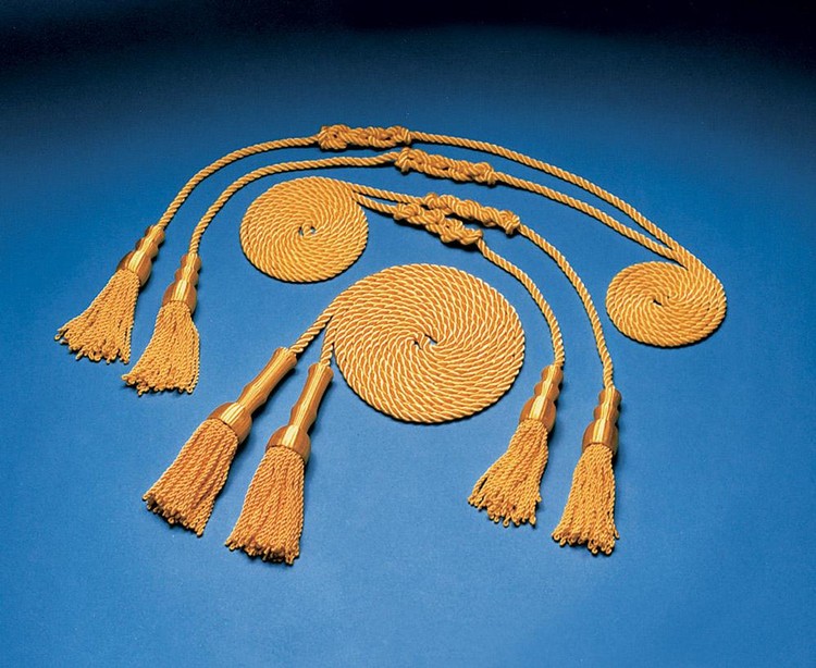 Golden Decorative Cord & Tassel 1