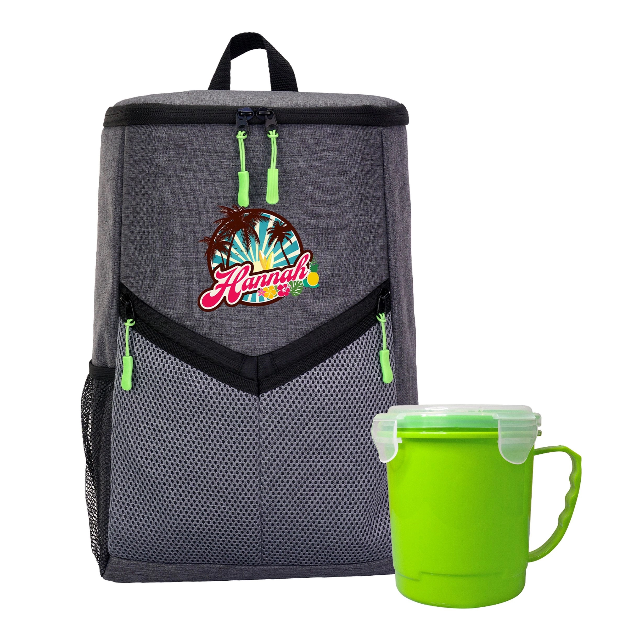 Victory Soup Backpack Cooler Set 4