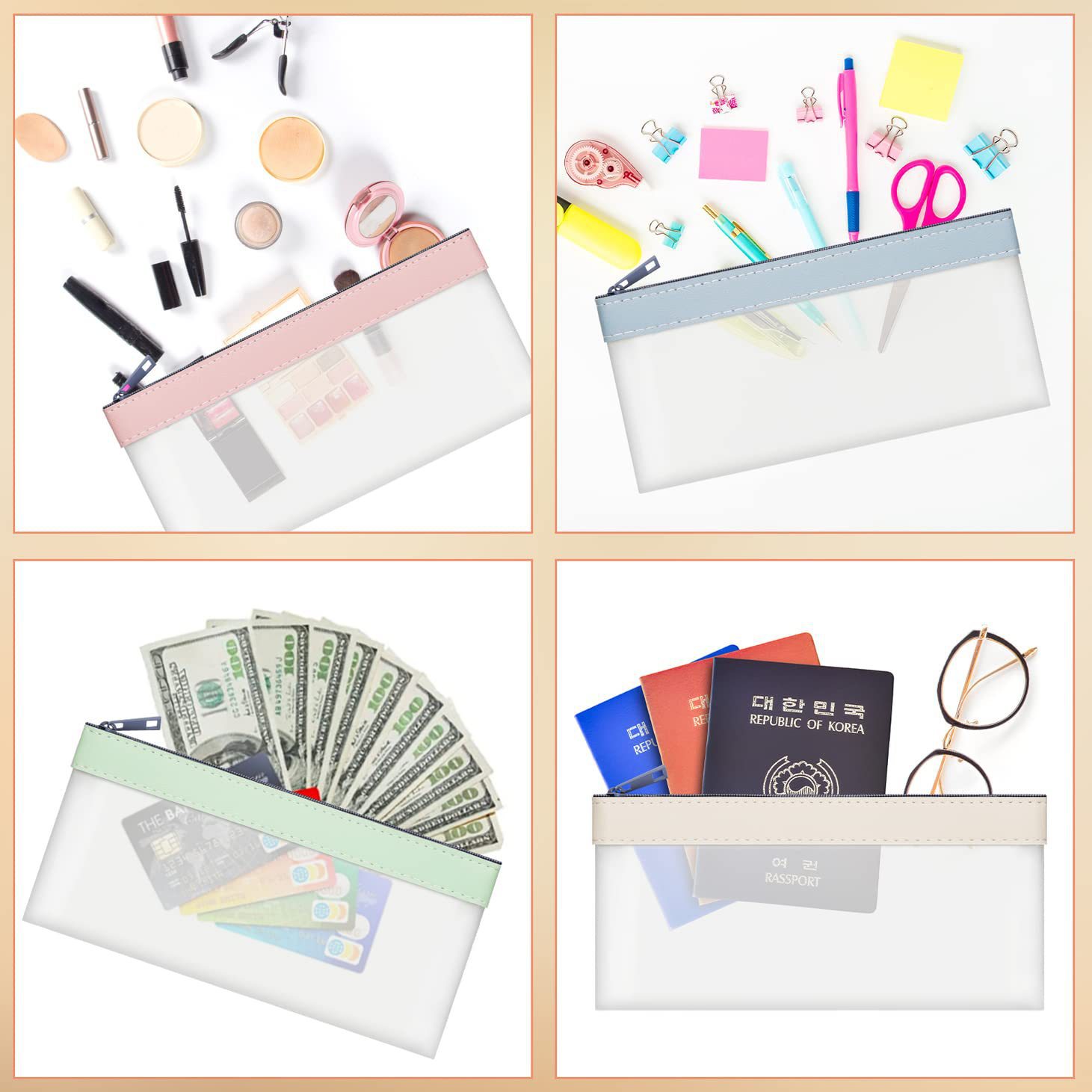Transparent Money Pouch 13
