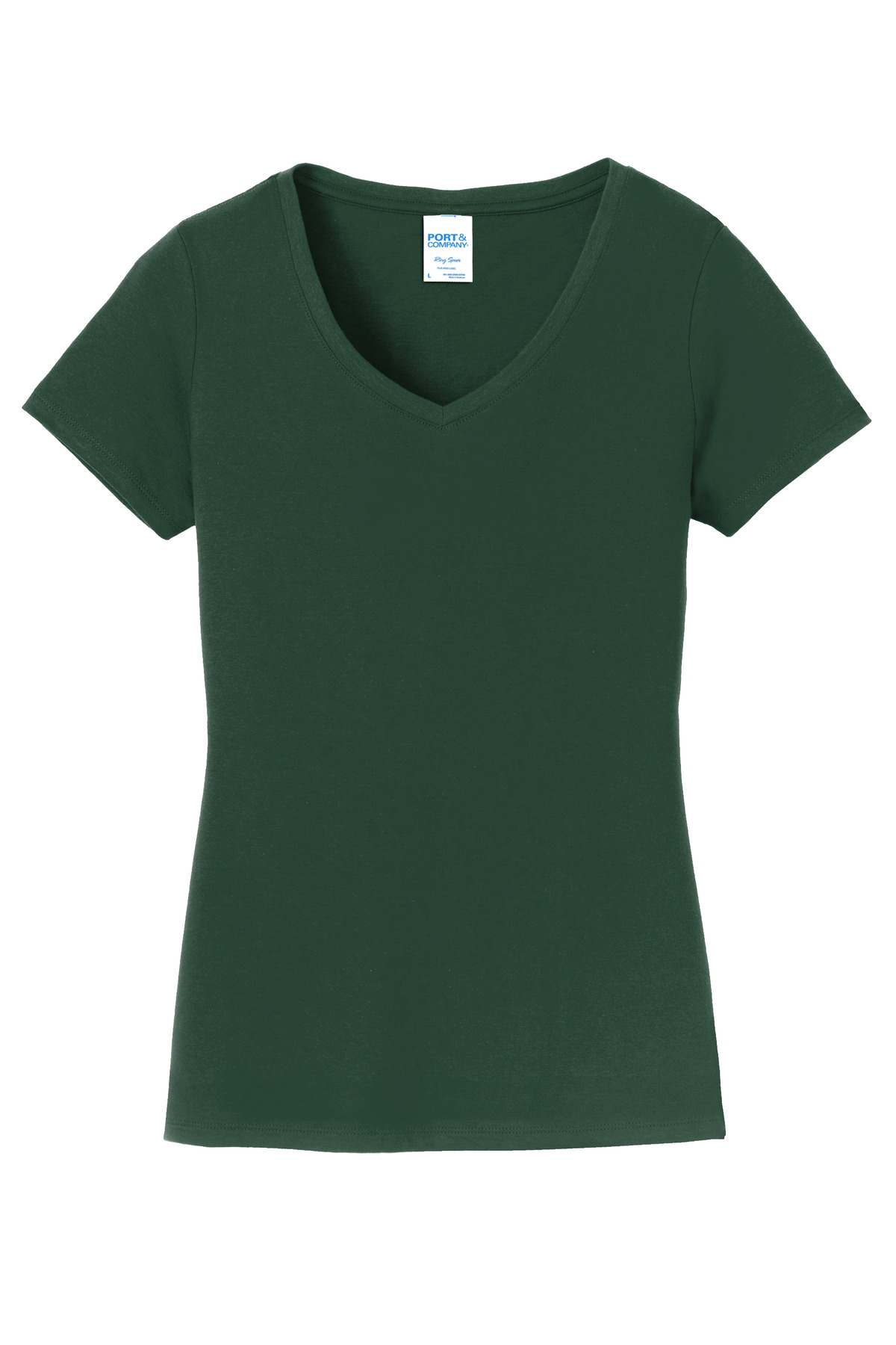 Port & Co Women's Fan Favorite V-Neck Tee. LPC450V 114