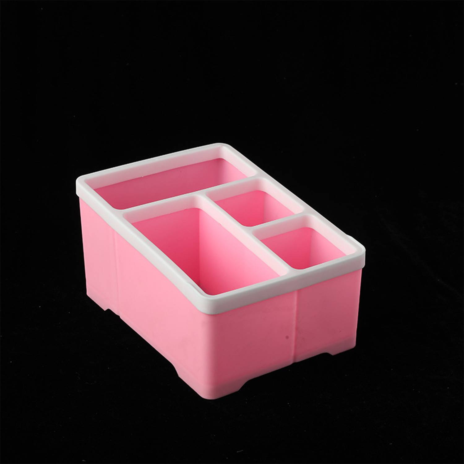 Plastic Multi-Functional 4 Compartment Desktop Organizer 6