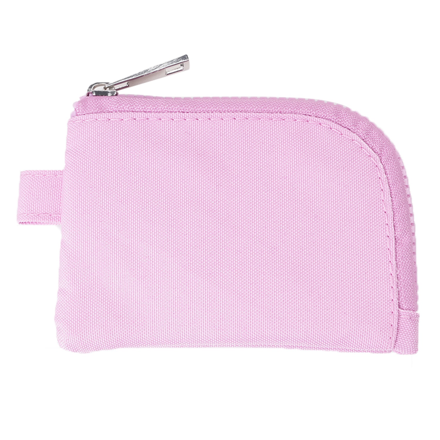 600D RPET Zippered Card Pouch w/ Clip - 4.7" x 3.3" 4