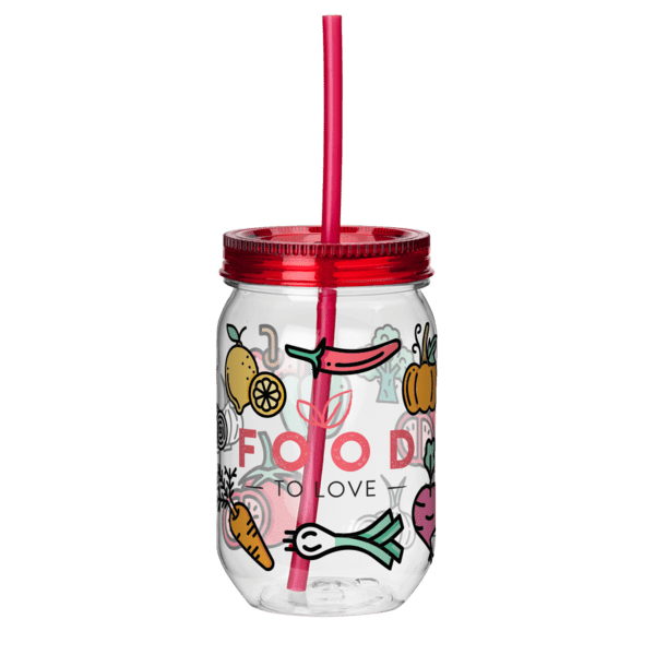 Fiesta Mason Jar Tumbler - 22 Oz. 16