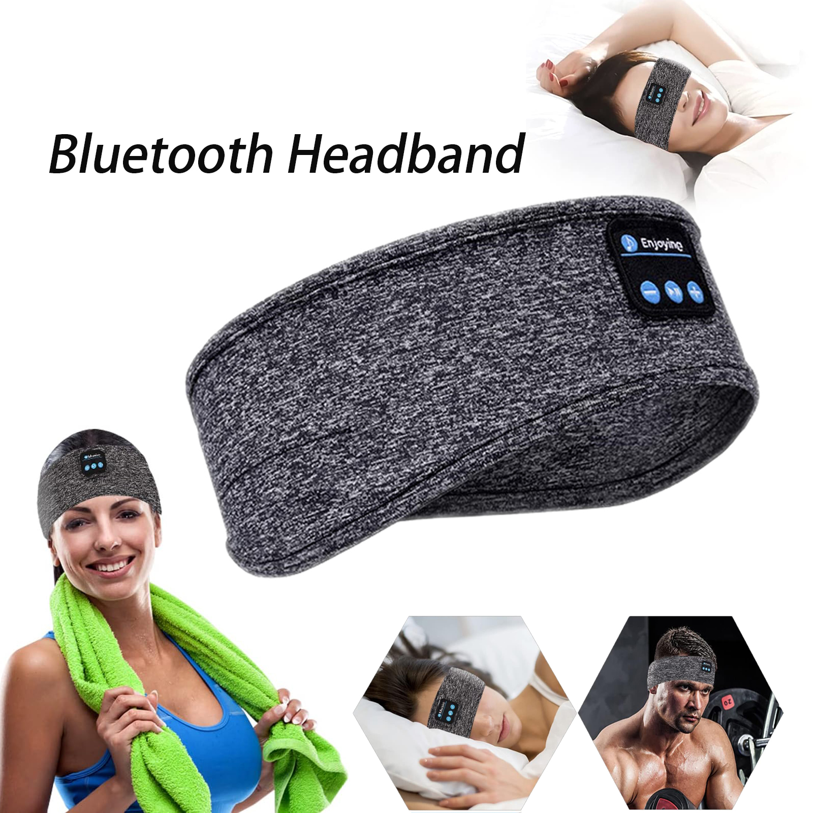 Bluetooth Sports Sleep Headset 2