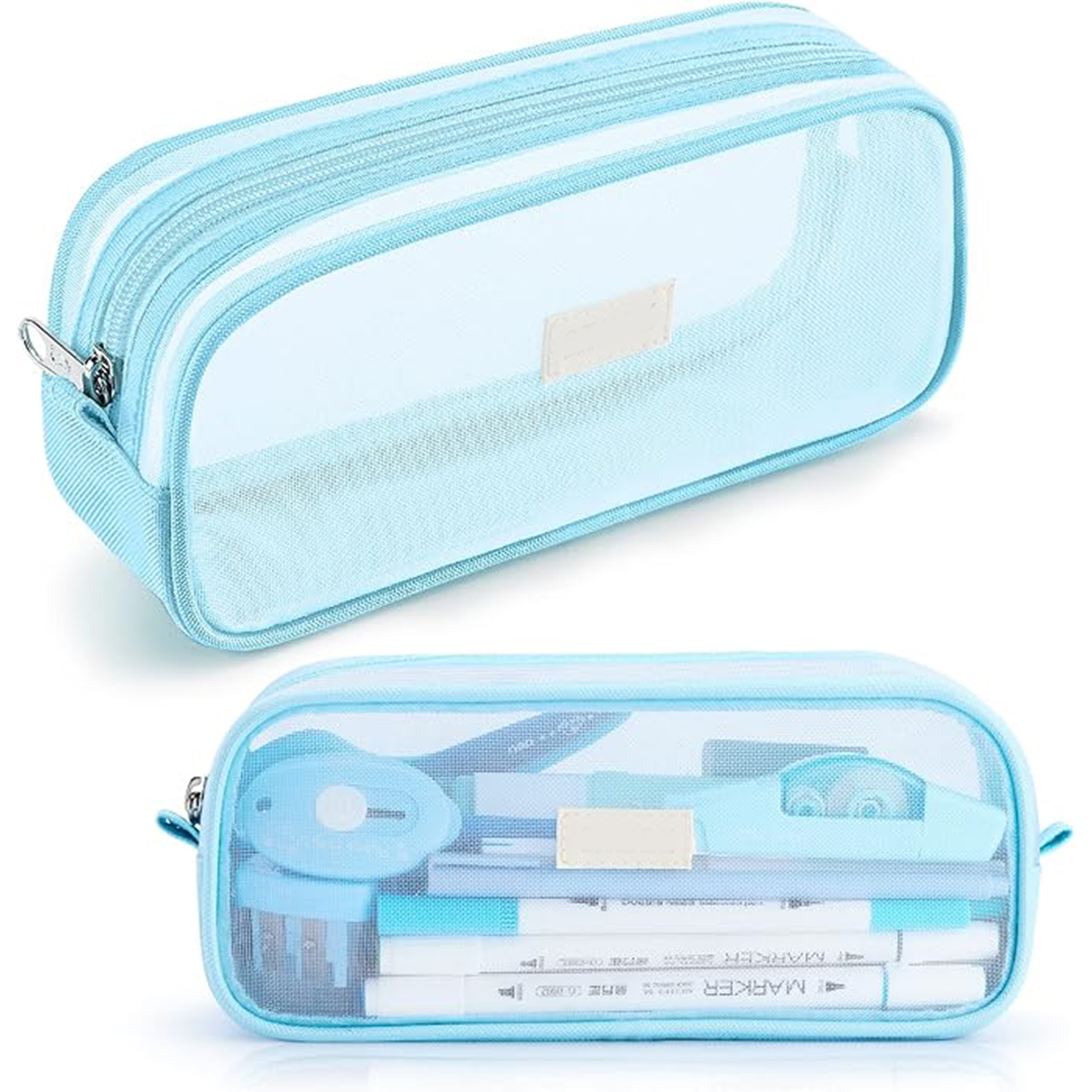 Grid Mesh Pencil Case 14