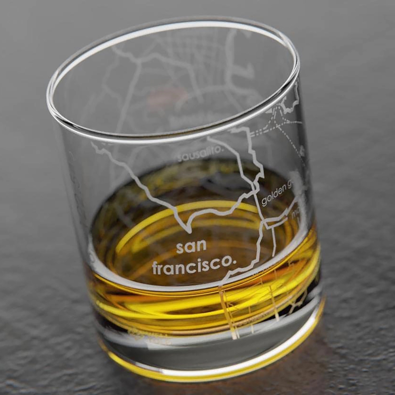 City Map Pint Glass 15Oz 4