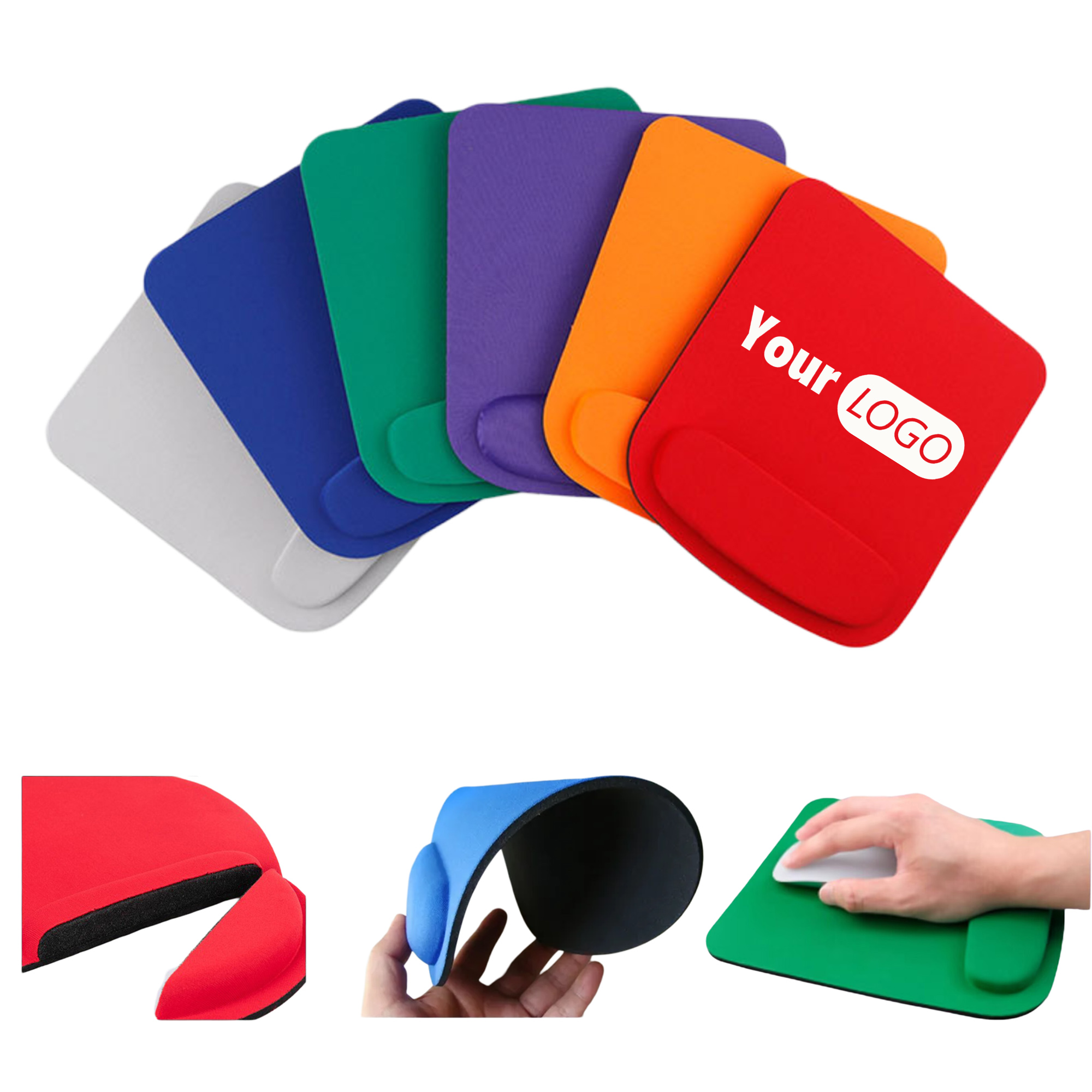 EVA Ergonomic Mouse Pad with Wrist Support 4