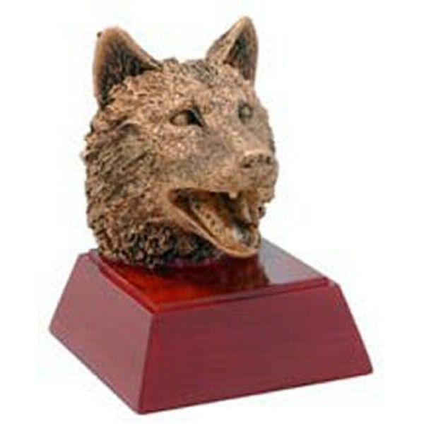 Wolf Resin Sculpture 1