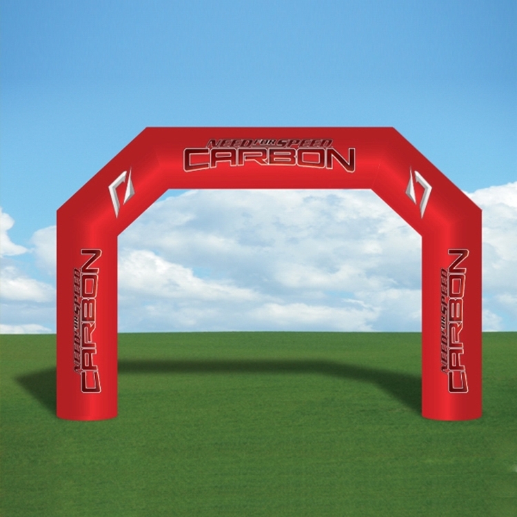 Inflatable Start Line - Octagon W/ Painted Logo 1