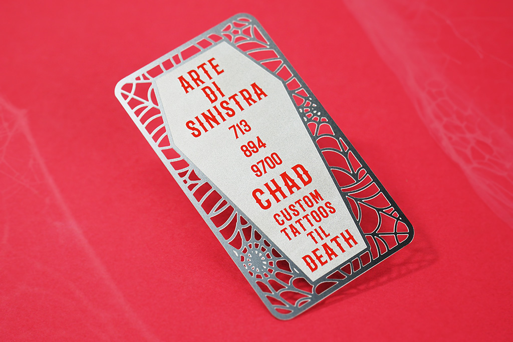 Stainless Steel Business Cards 88