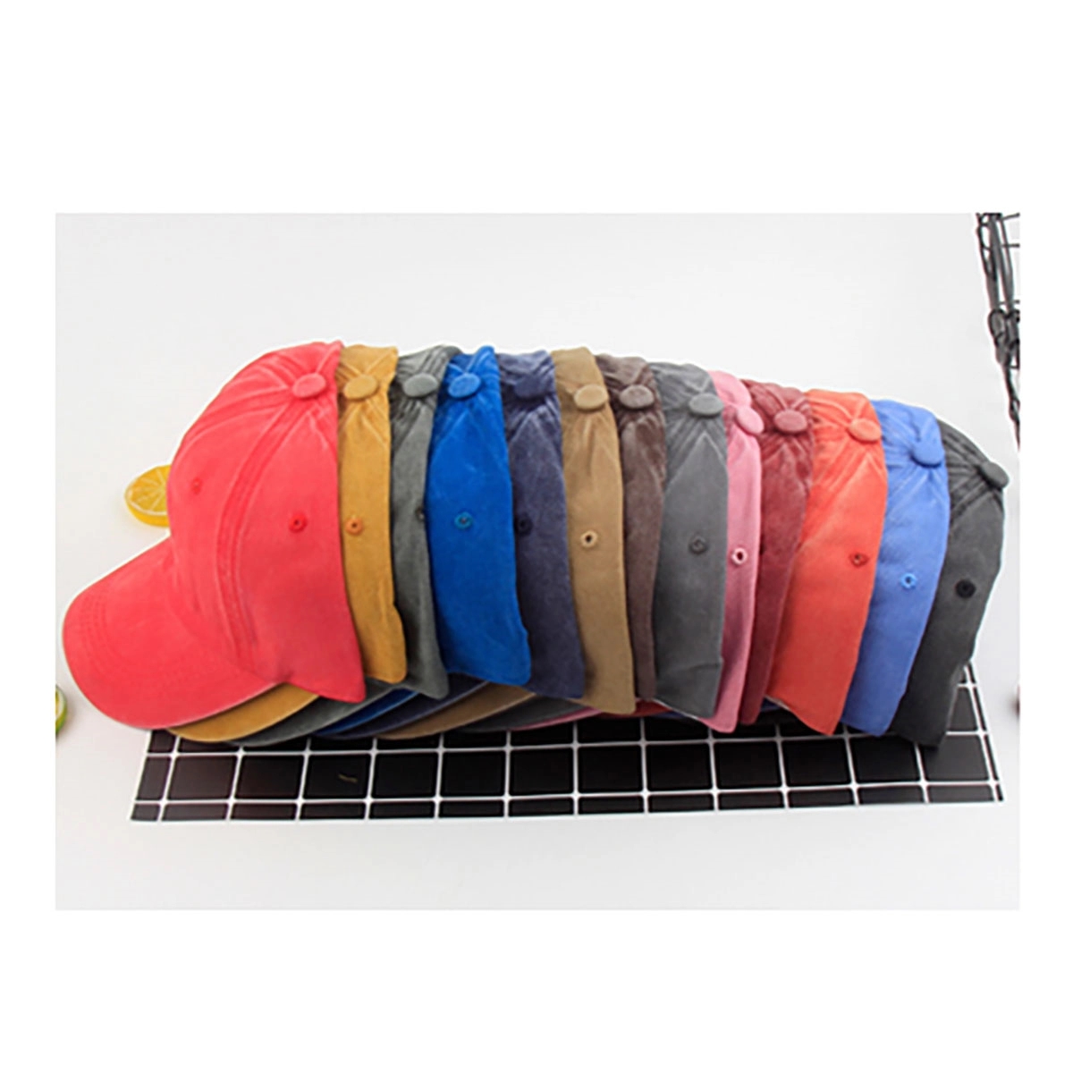 Cotton Adjustable Baseball Caps 6