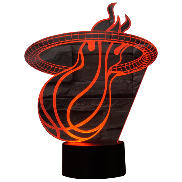 Custom Made-To-Order 3D Optical Illusion LED Desk Lamp 21