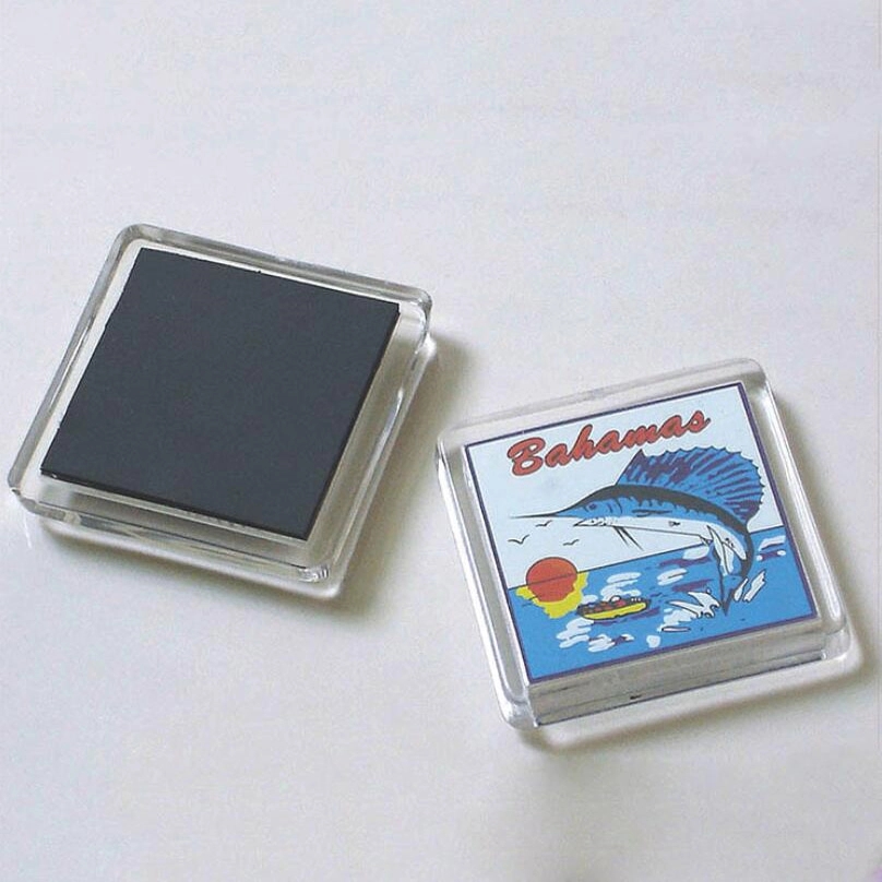Acrylic Square Fridge Magnet 2